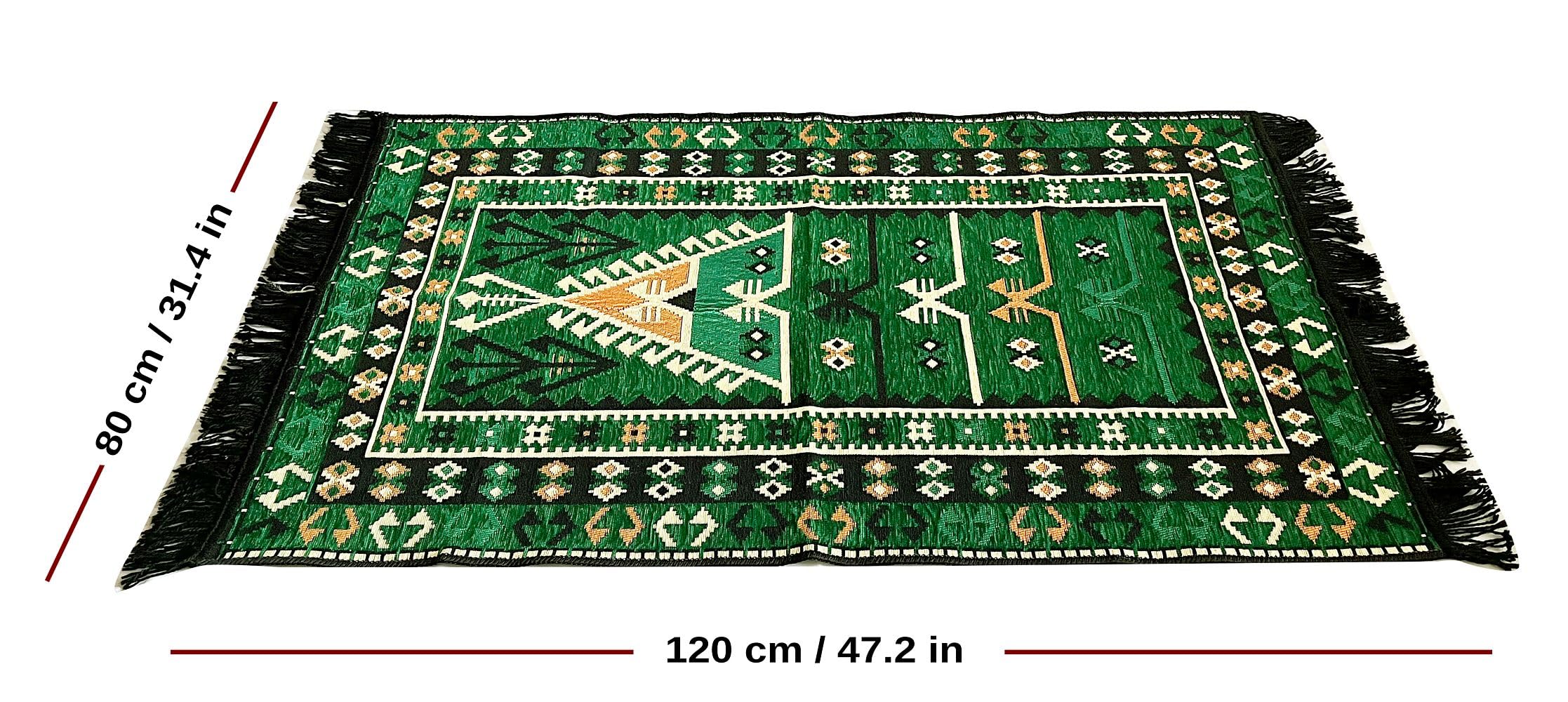 Shark Anadolu Seccade Kilim 13 Yeşil