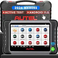 Autel Scanner MaxiCOM MK808, 2022 Newest OBD2 Car Diagnostic Scanner, Equipped with 28+ Maintenance Functions, All System Diagnosis, IMMO/EPB/BMS/SAS/TPMS/AutoVIN/ABS Bleeding