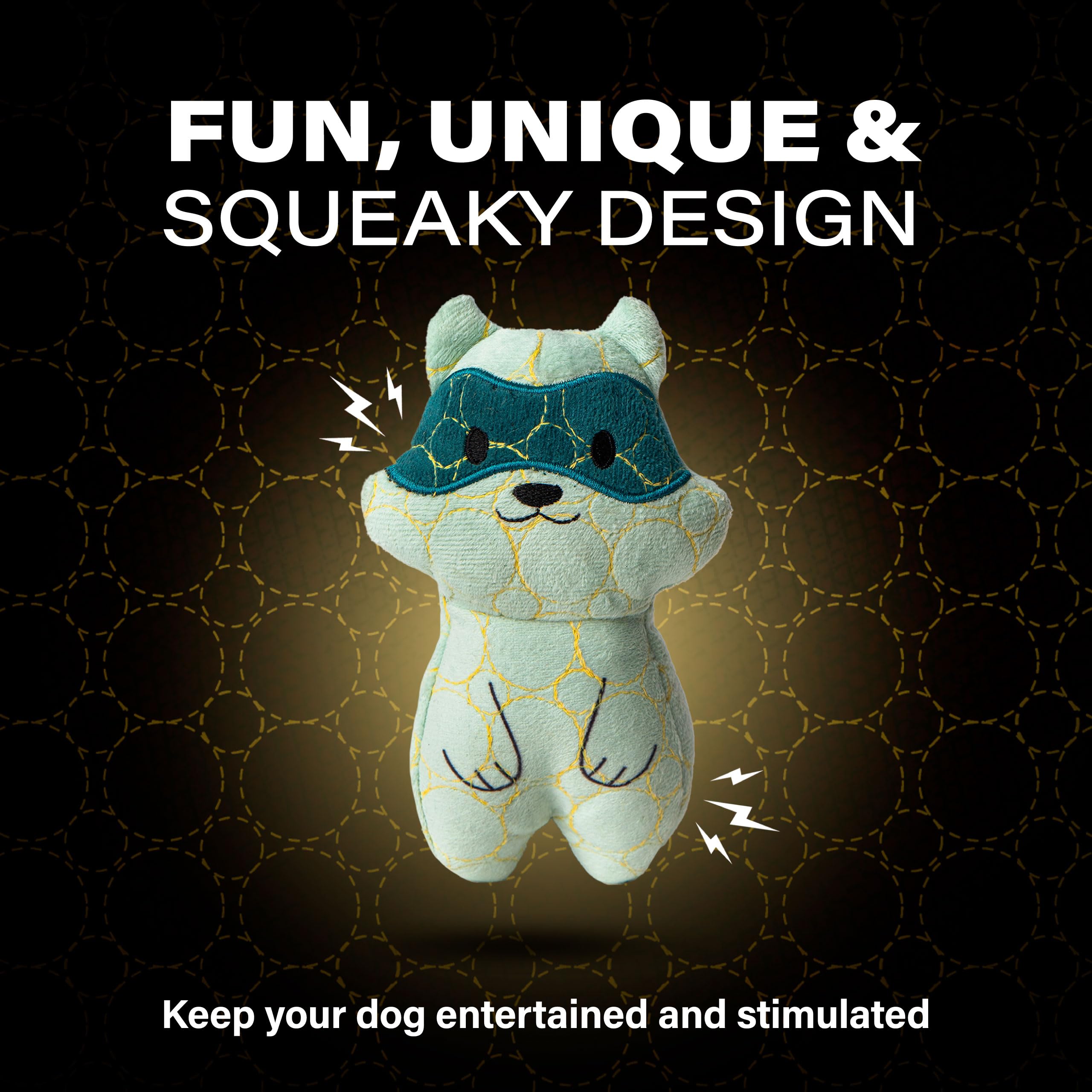 BITE FORCE Wildlife Tough Plush Toy for Dogs, Built with Kevlar, Multi-Layered with Reinforced Seams - Image 4
