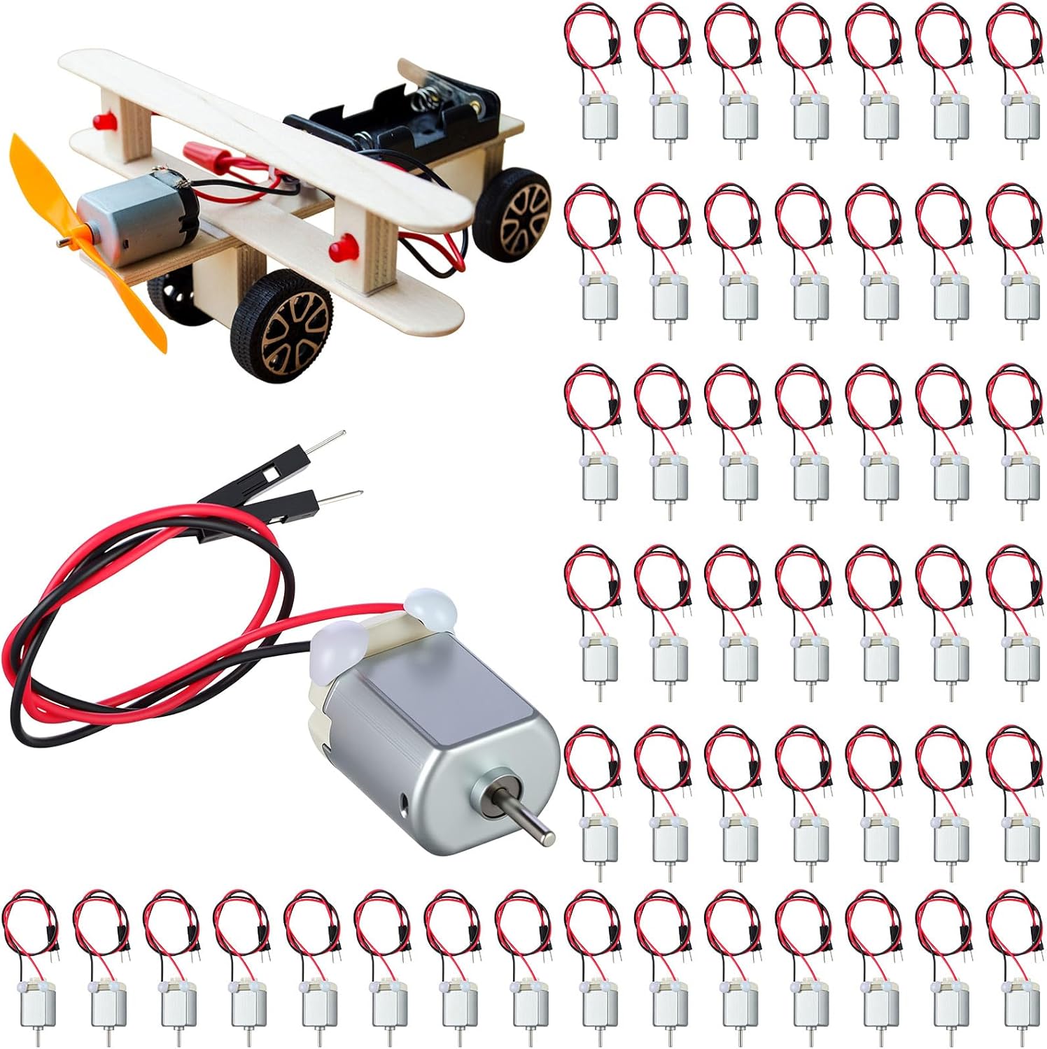 Power Your Projects: A Review of Lounsweer 50 Pack Miniature DC Motors