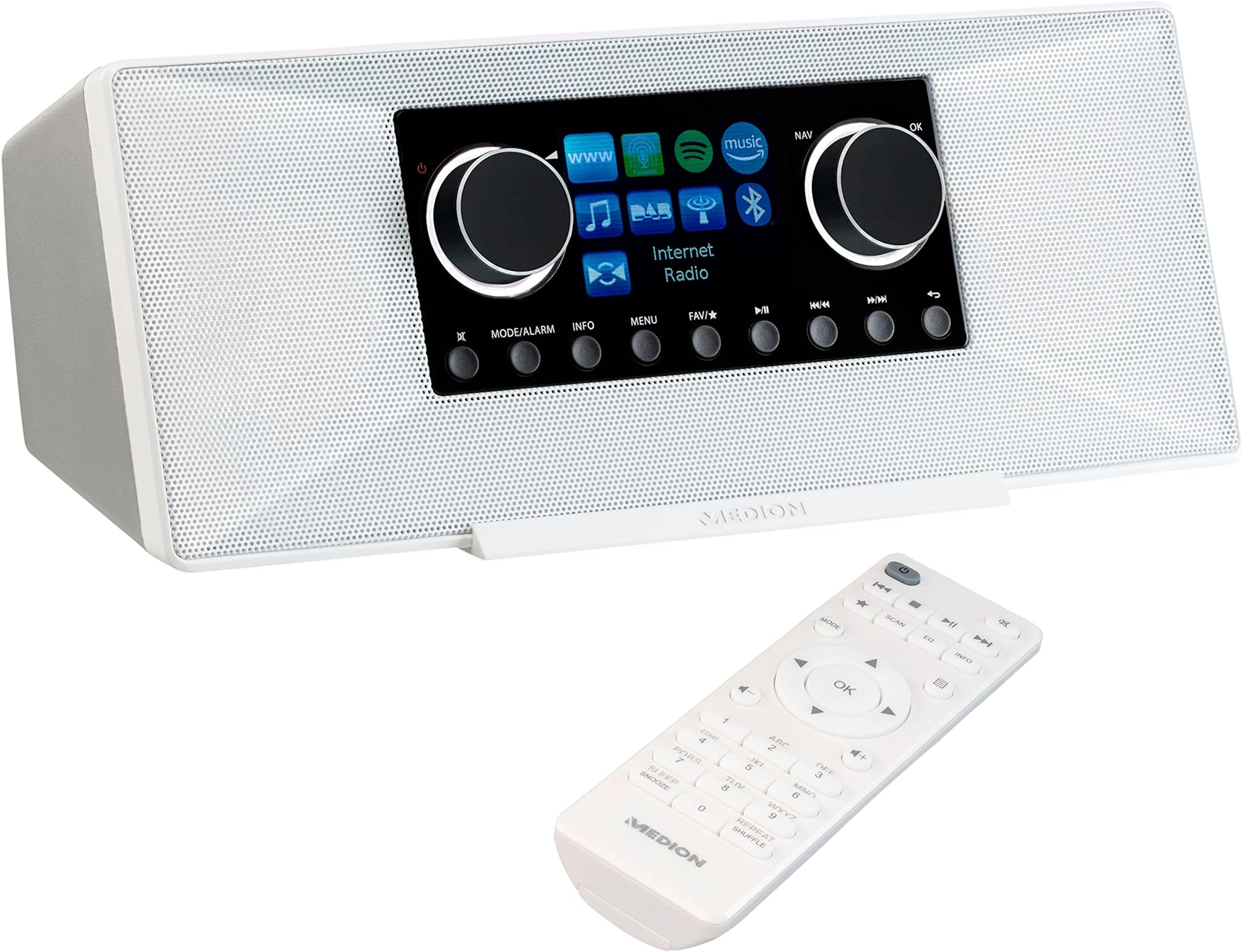 MEDION P85333 mit DAB+ (WLAN, UKW, Spotify Connect