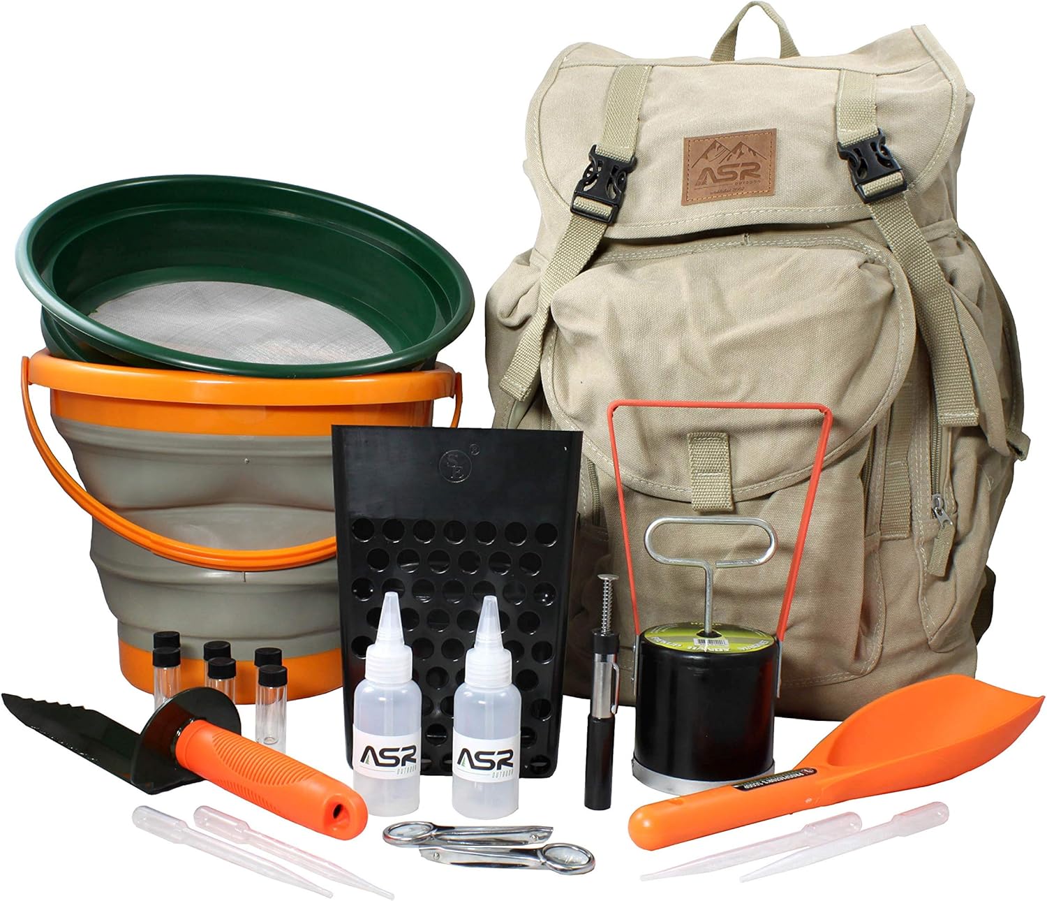 ASR Outdoor Serrated Digger Beach Combing Metal Detector