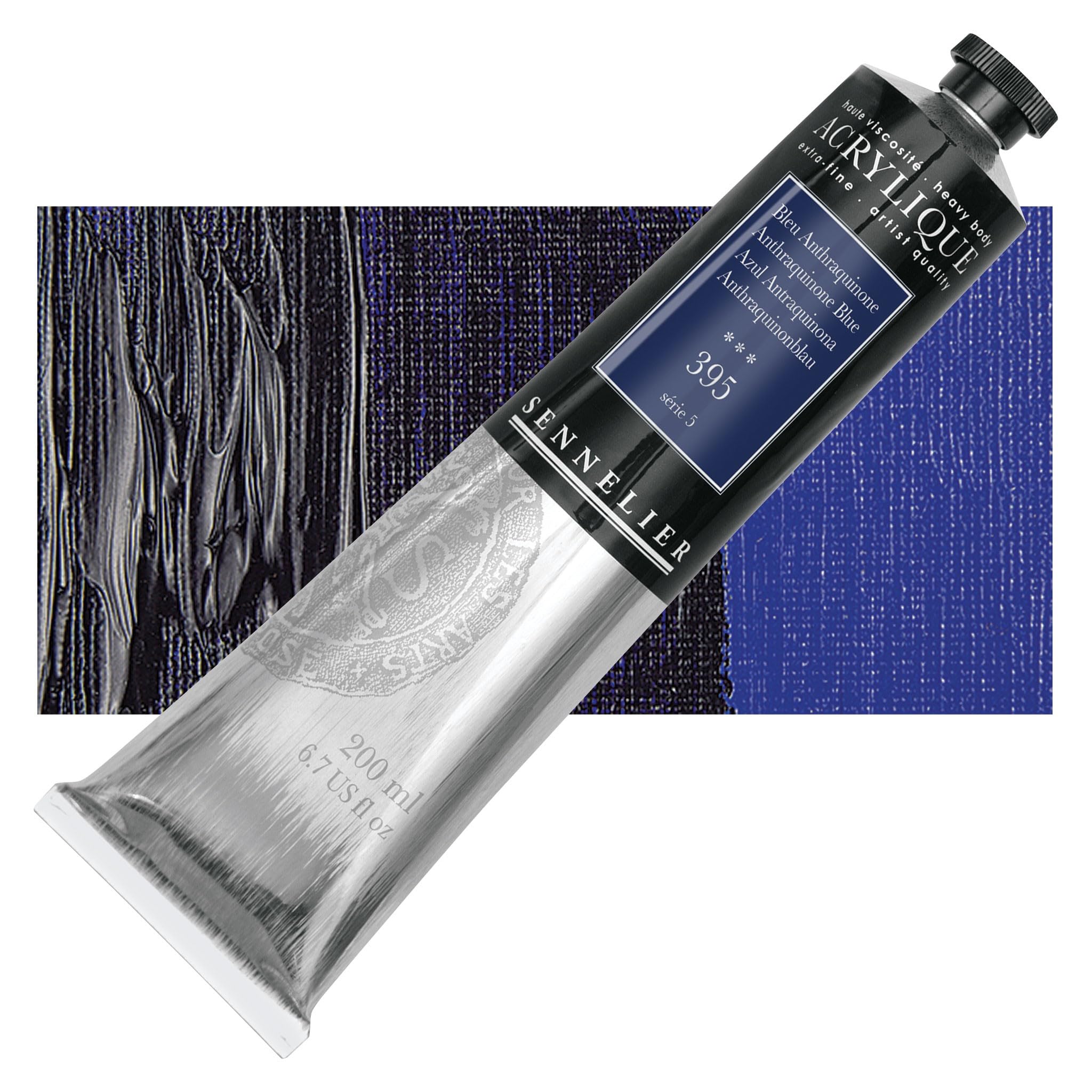 Sennelier tube acrylique extra fine 200 ml Bleu anthraquinone S5