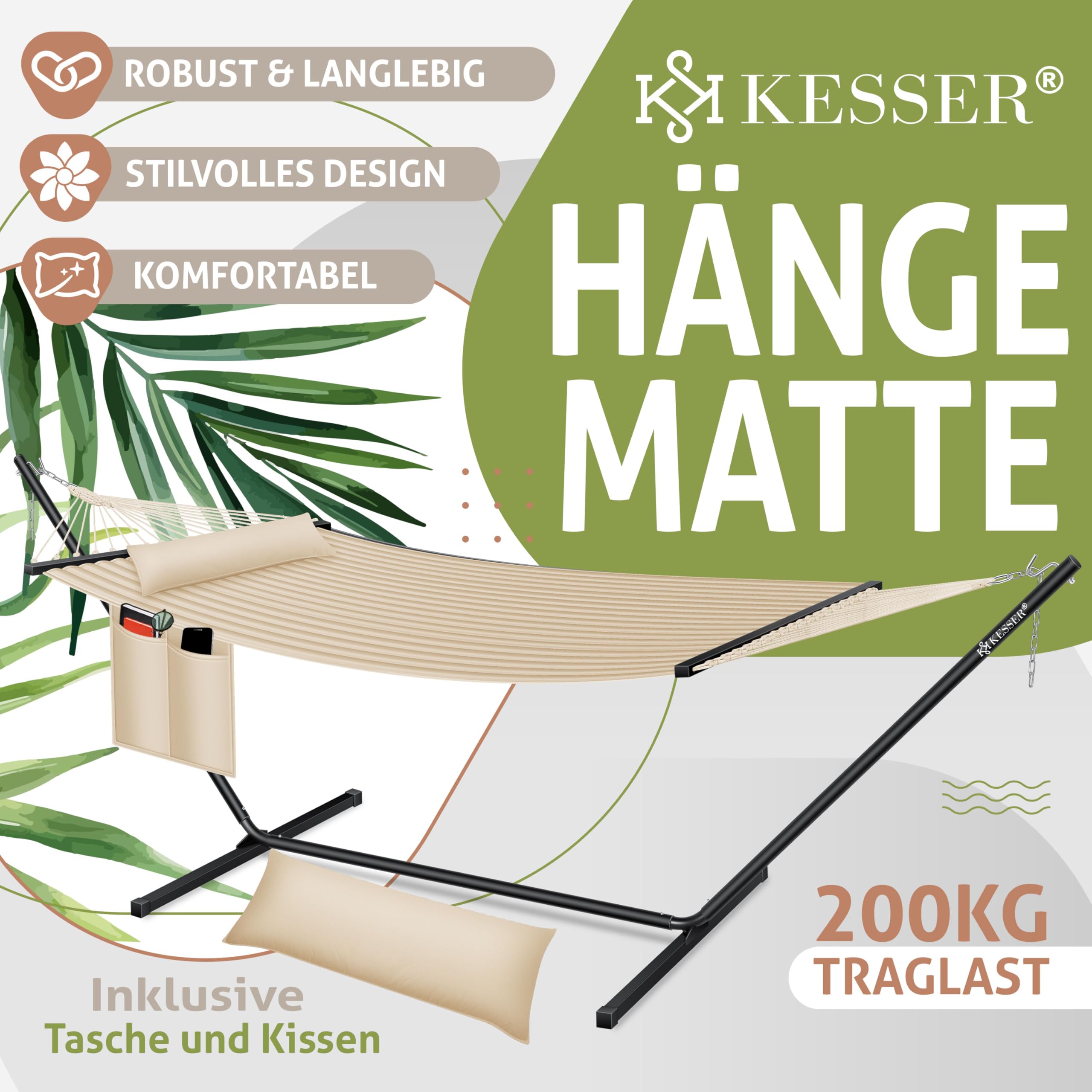 Amaca Pieghevole Con Telaio In Metallo - Regolabile Per Interni Ed Esterni, Portata 120 Kg - Foto 10