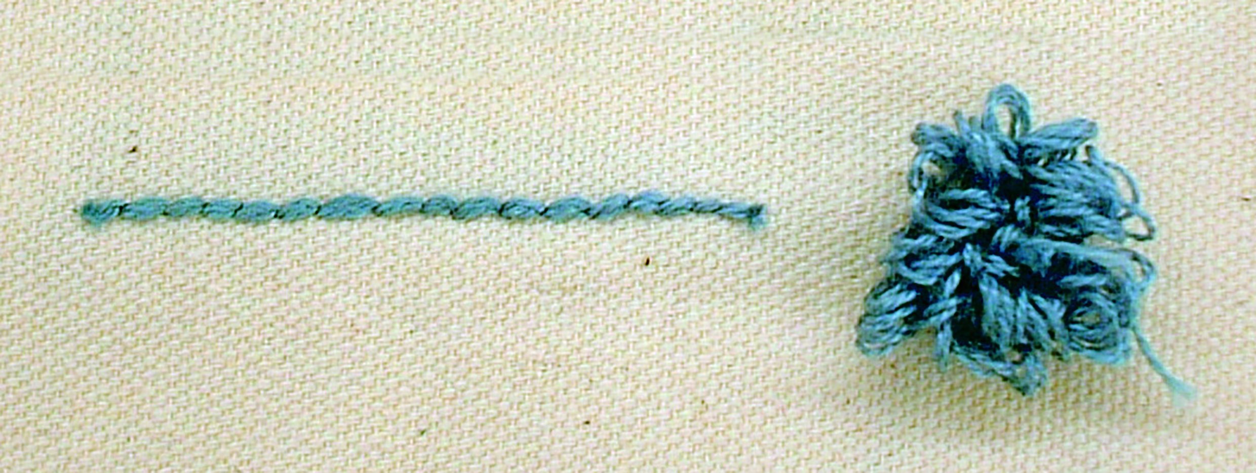Clover Stitching Tool Refill 3-Ply Needle, steel, 1, gold - Image 2