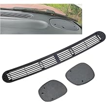 ALMULOO Dashboard Defrost Grille Speaker Cover Compatible with 1998-2005 Chevrolet Blazer S10 1998-2001 GMC Jimmy Oldsmobile Bravada 2004 GMC Sonoma Center Grill Dash vent trim Panel Board Bezel