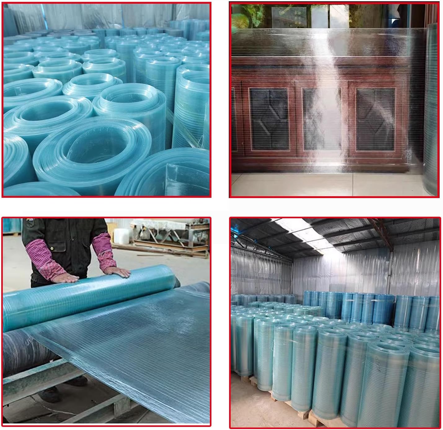 Polycarbonate Roofing Sheet,30 Meters Per Roll DIY Greenhouses Frame Polycarbonate Sheet,FRP Lighting Board,for Roof Farming,Gardening,Courtyards,Canopy,Carport Balcony,Conserv(Size:0.8 mm*1.5 m*30 m)