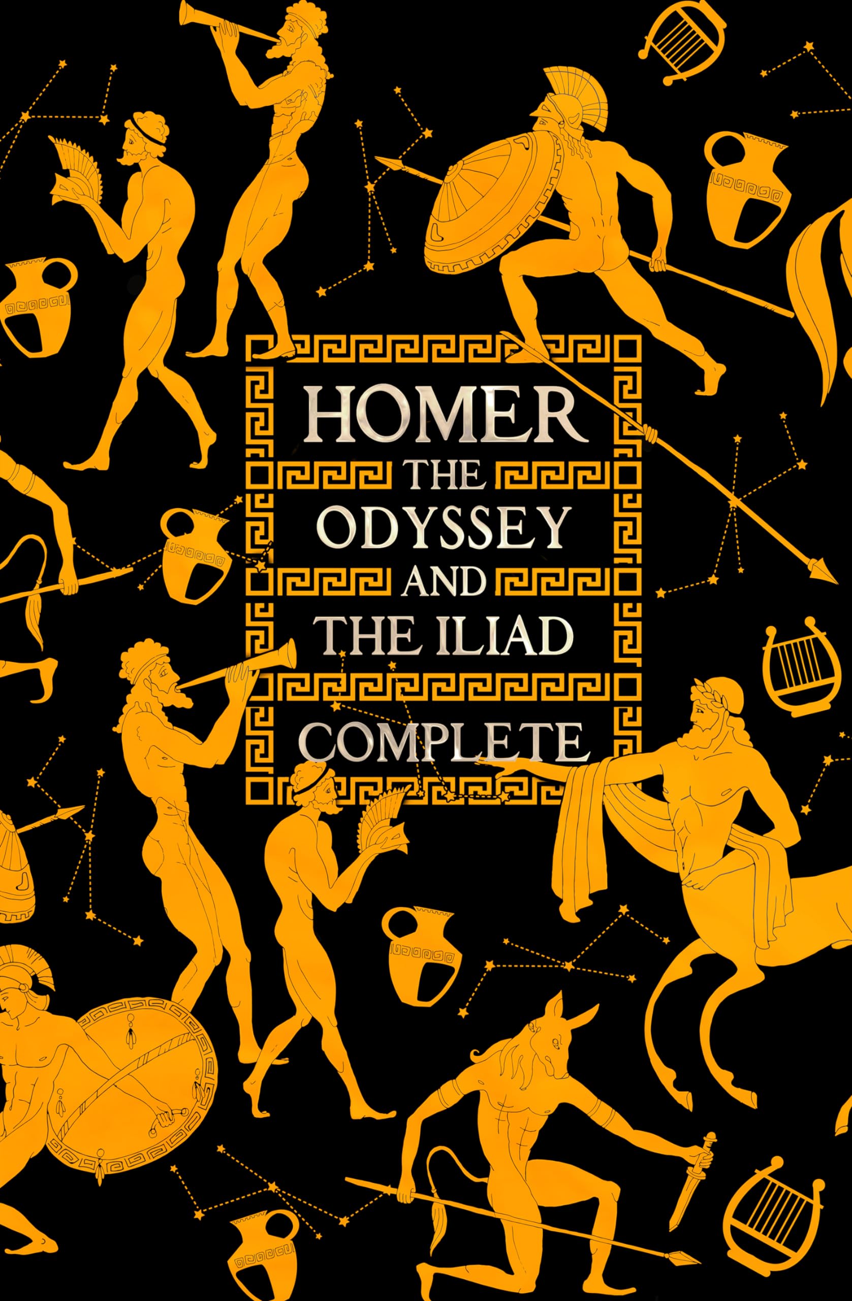 Homer The Odyssey & The Iliad - Complete Hardback Book