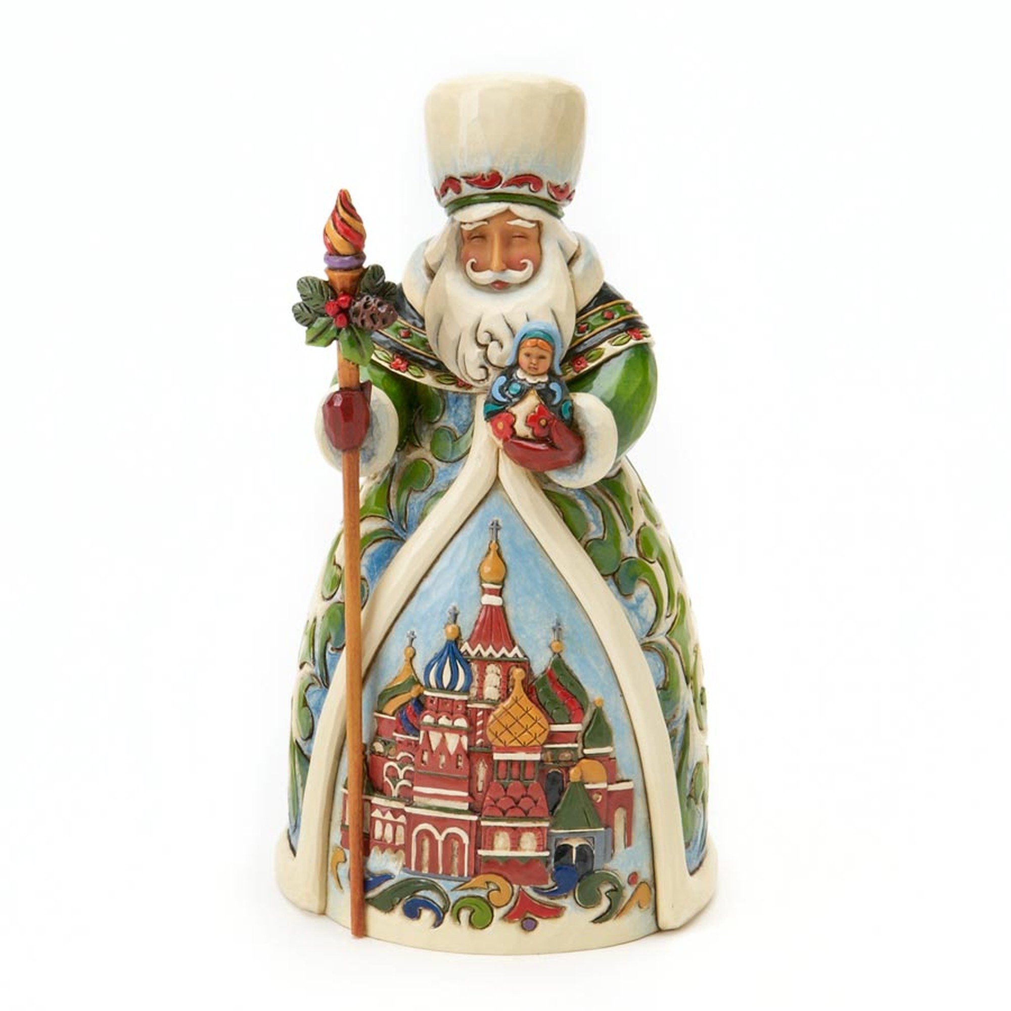 Amazon.com: Enesco Jim Shore Russian Santa Heartwood Creek