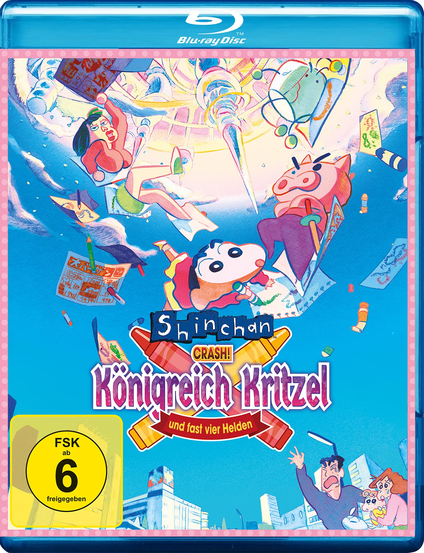 Shin Chan Crash Blu-ray Solución Completa para Entretener a los Niños con Animación de Calidad
