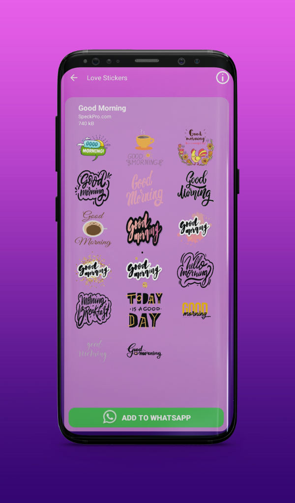 Romantic Love Stickers App for Whatsapp for