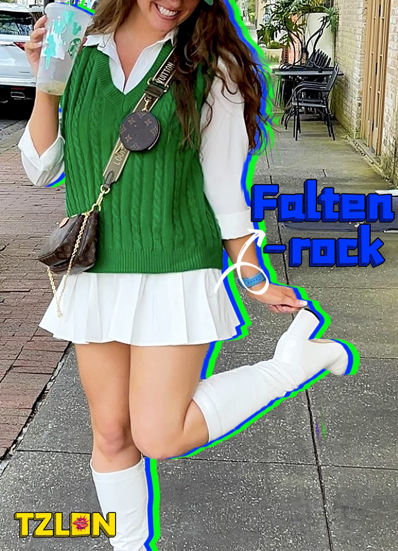 TZLDN Skort do tenisa, damska spódniczka sportowa z szortami, spódniczka do biegania, mini spódniczka tenisowa ze spodenkami, spódniczka letnia, do treningu na świeżym powietrzu, do biegania