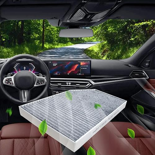 Freairpilot Microfiltro de aire de cabina CFA12553 CUK30007 para BMW G01 X3, G02 X4, G20 3 Series y G29 Z4, Toyota GR Supra, 64119382886 64119382885