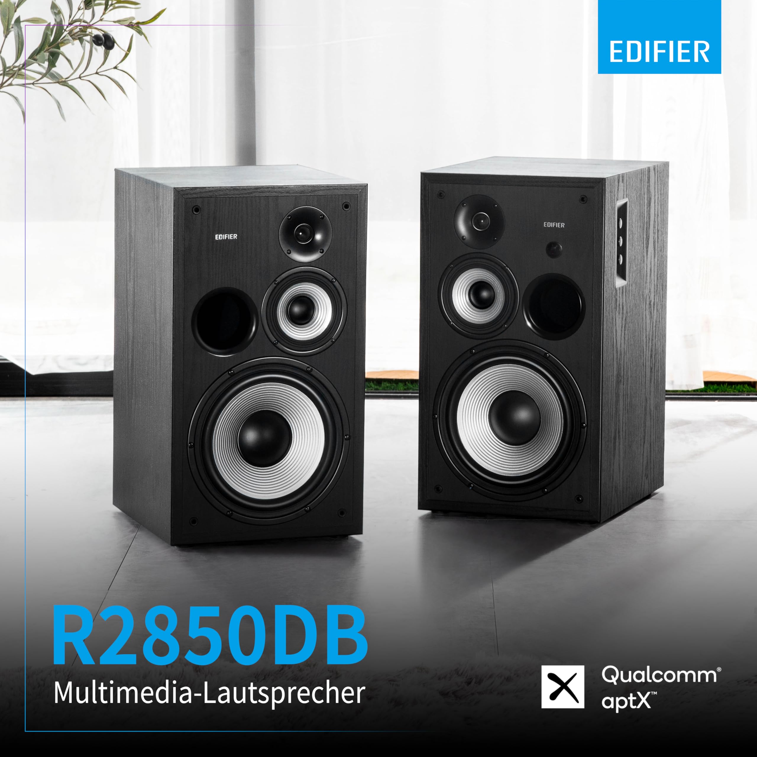 Aktivboxen Edifier Studio R2750DB 2.0 schwarz Bluetooth