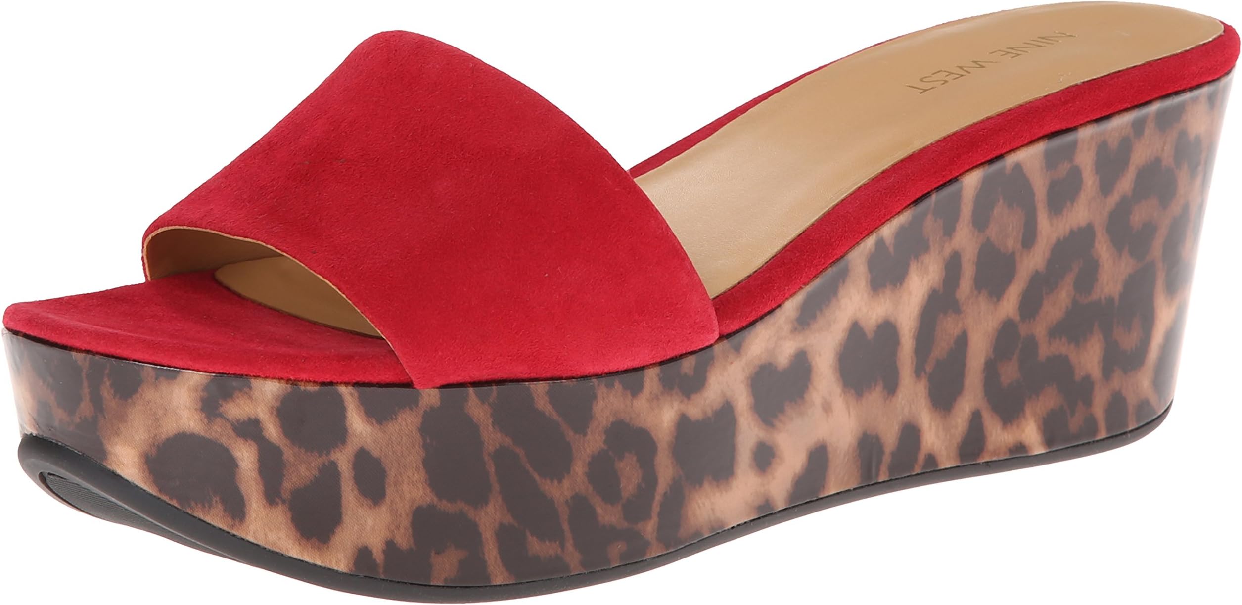 Nine West Women's Ranya Suede Platform Sandal