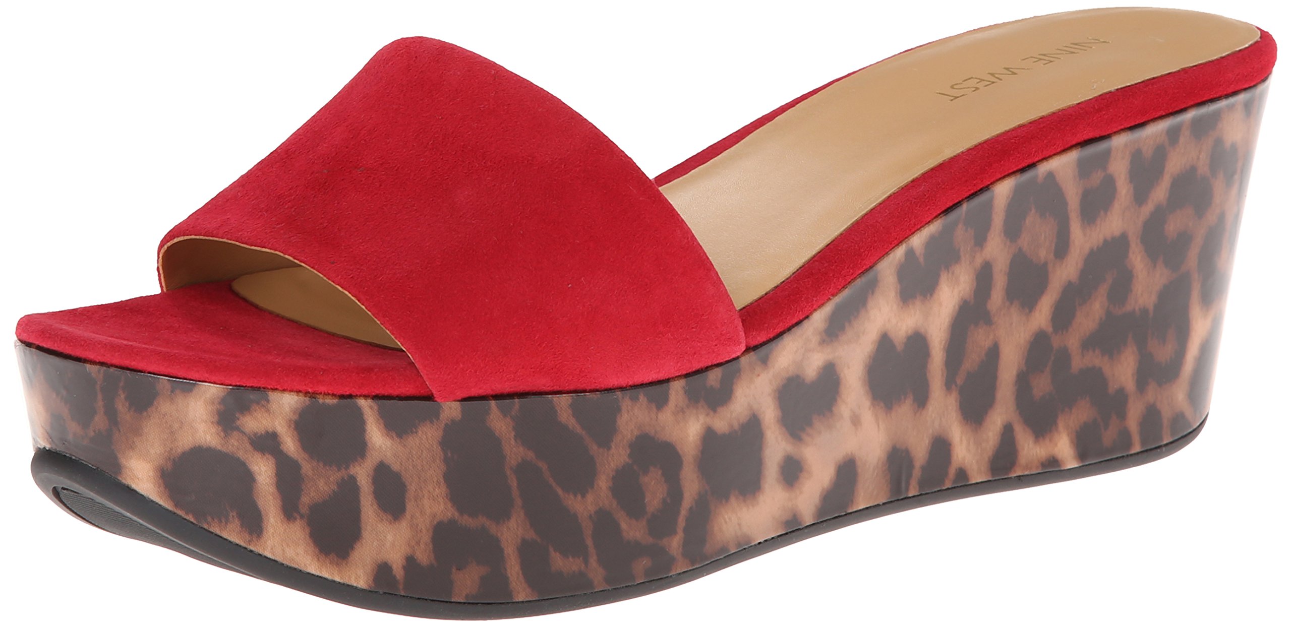 Nine West Women's Ranya Suede Platform Sandal