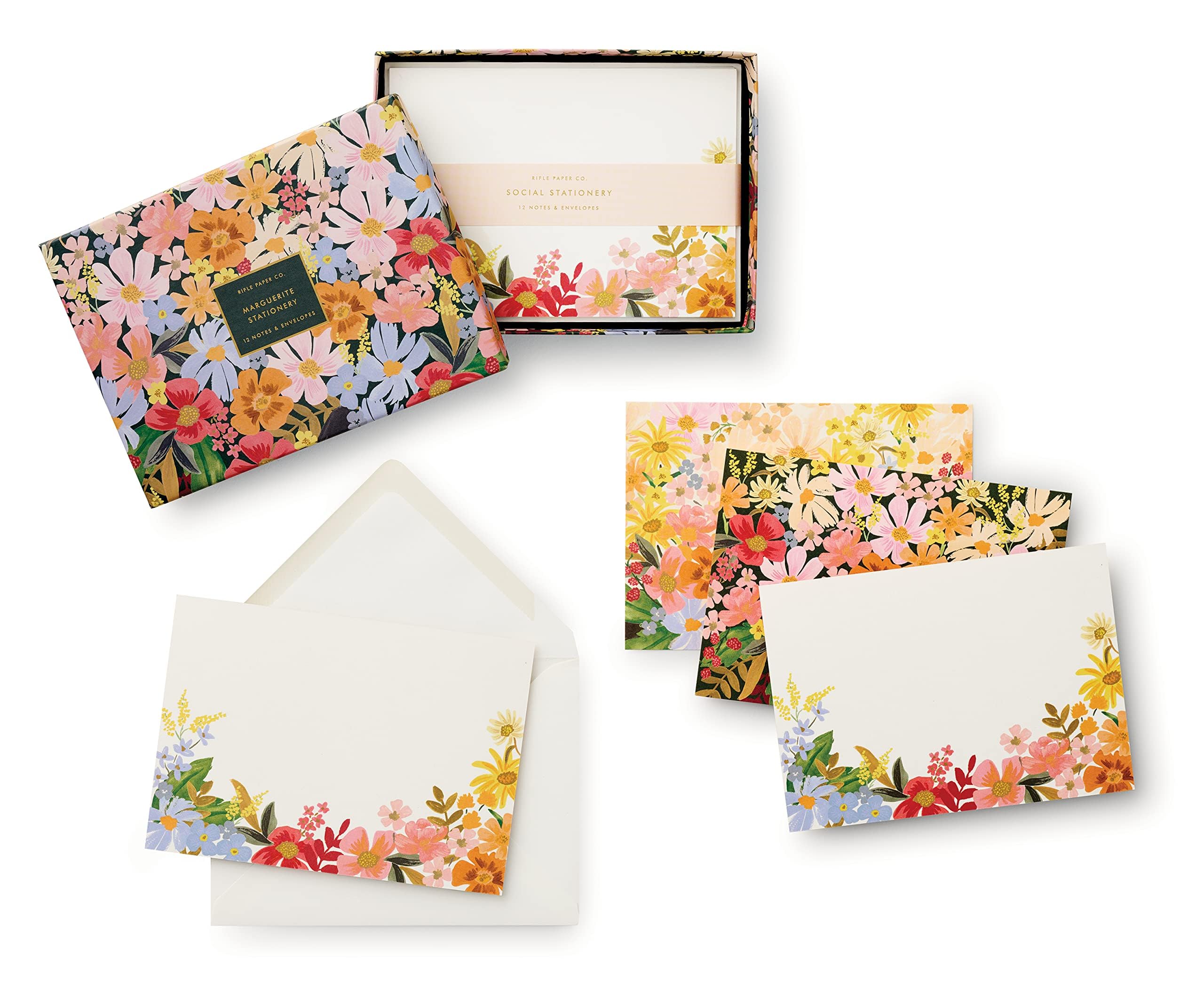 Amazon.com : RIFLE PAPER CO. Marguerite Social Stationery