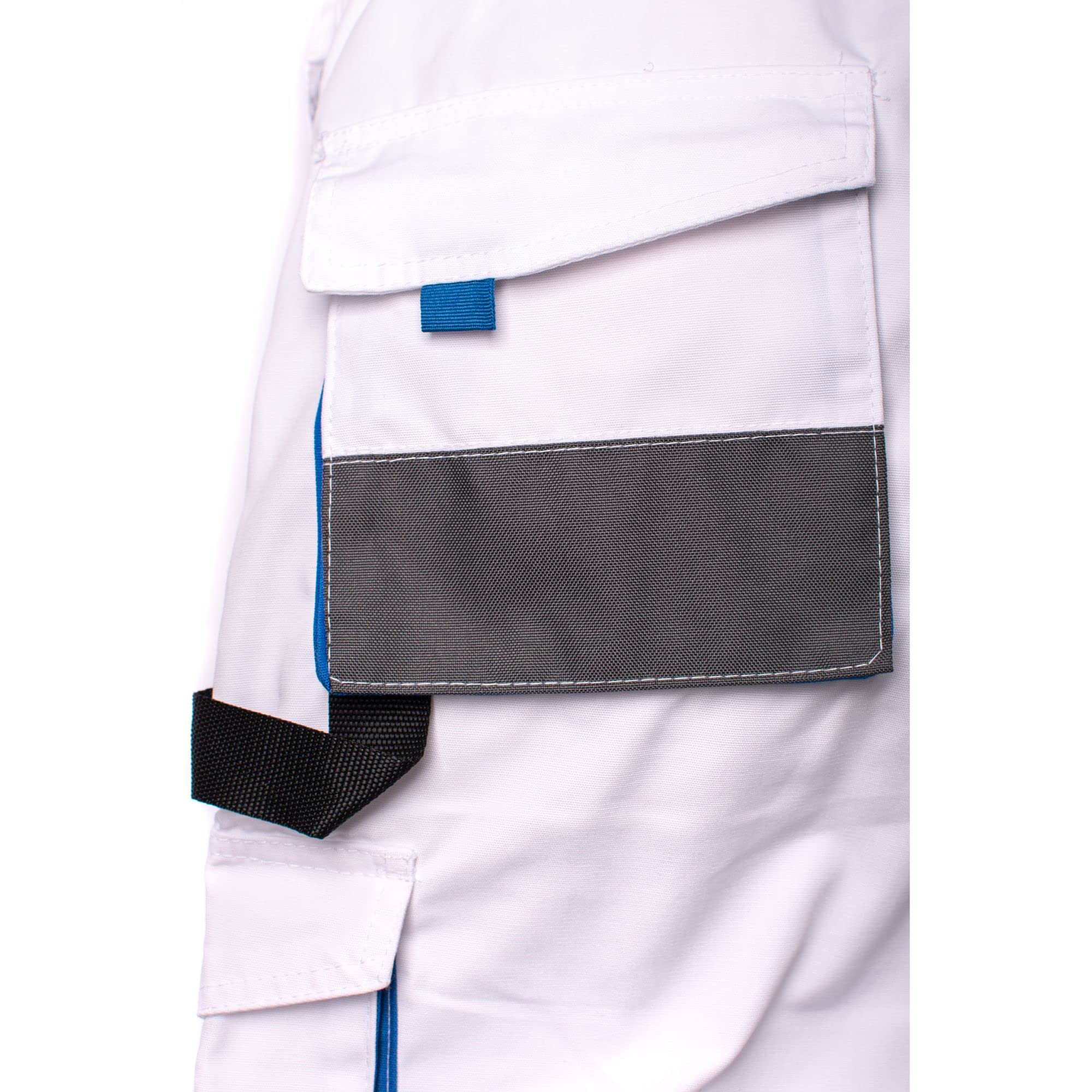 Overol con peto y soporte para hombre, pantalones con rodilleras, chaqueta disponible perfecto para el trabajo, pintor, pisos