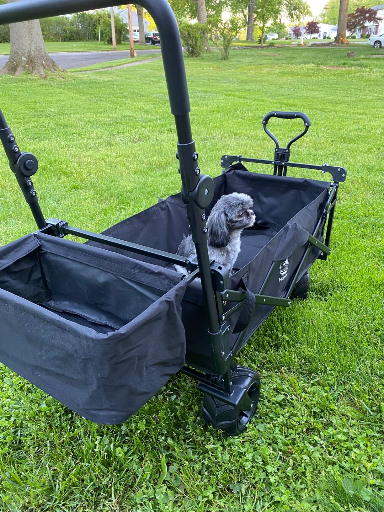 33/mo Finance Collapsible Wagon Heavy Duty Folding Wagon Cart with