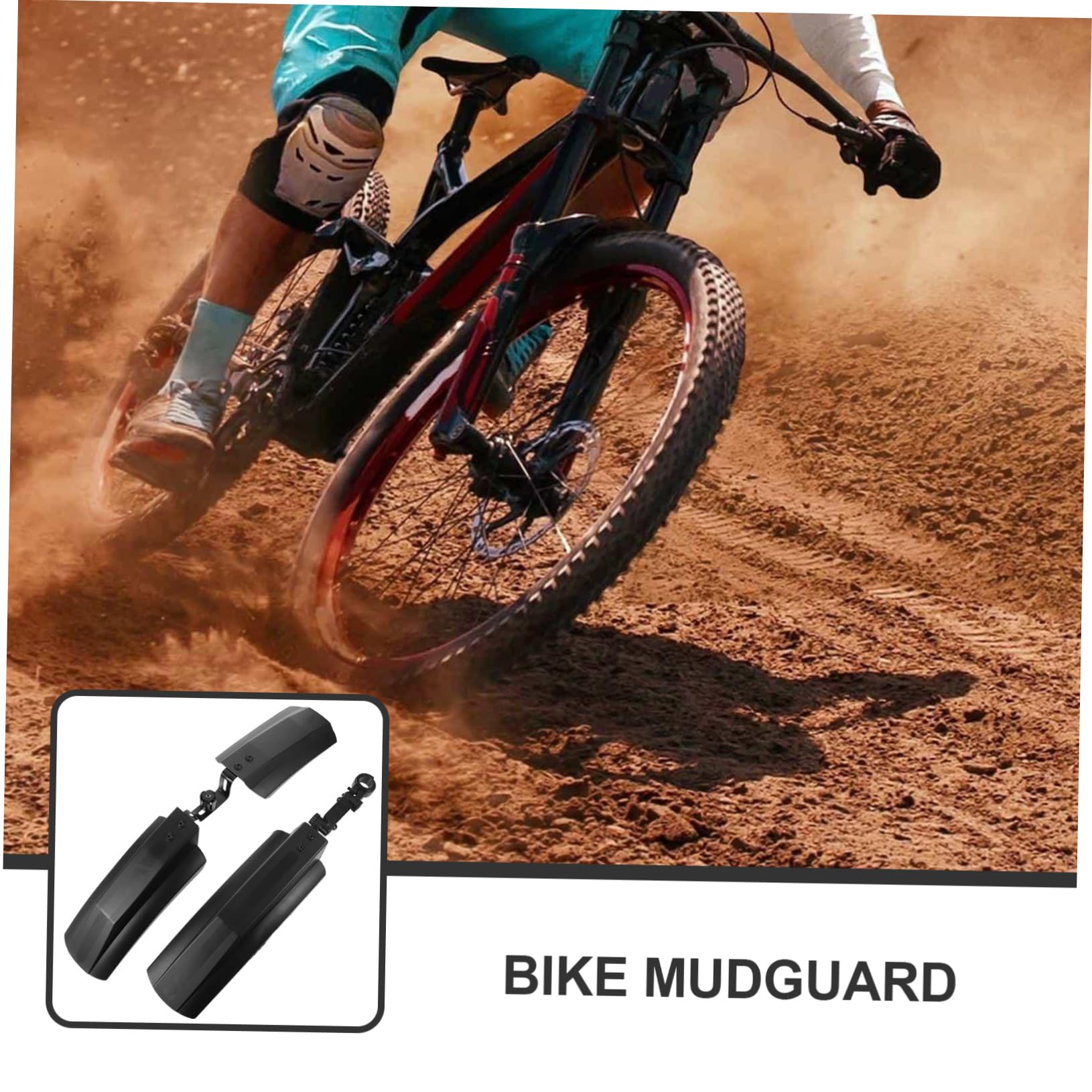 BESPORTBLE Guardabarros de Bicicleta Guardabarros Bicicleta Accesorios Bicicleta película Guardabarros de protección Guardabarros Protector de Bicicleta Guardabarros para Bicicleta