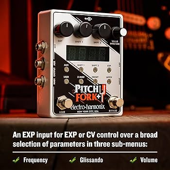 Amazon | electro-harmonix/Pitch Fork+ Polyphonic Pitch Shifter