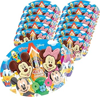 Amazon.co.jp: ペロティ ミッキー&ミニー 19g×12個 チョコレート