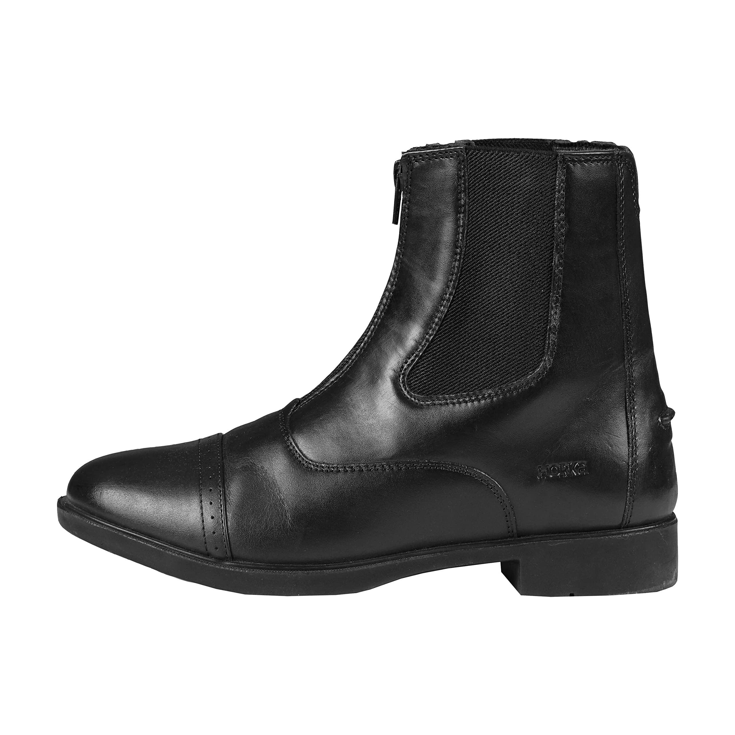 Horka Equestrian - Stivaletti da equitazione da uomo in pelle