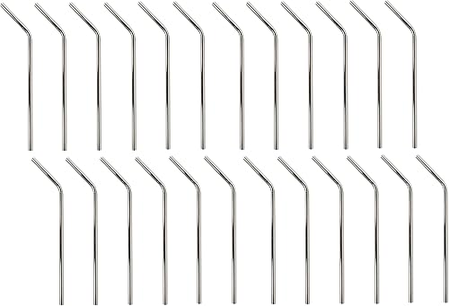 Miniatura 1 de Mian Paquete de 24 pajitas de acero inoxidable con cepillo de limpieza