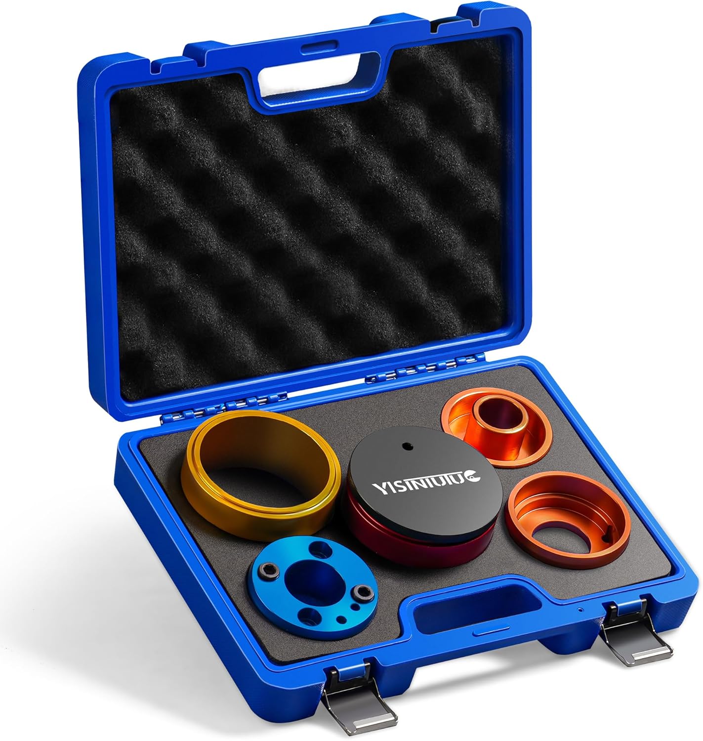 Crankshaft Rear Seal Install Tool Kit Compatible with VW 1.8 2.0 3.0 3.2 V6 4.2 Replacement for T10122