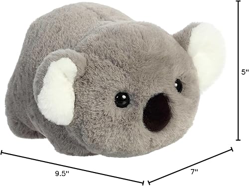 Miniatura 5 de Aurora Adorable Spudsters Kira Koala Peluche - Abrazos reconfortantes - Compañeros juguetones - Gris 10 pulgadas