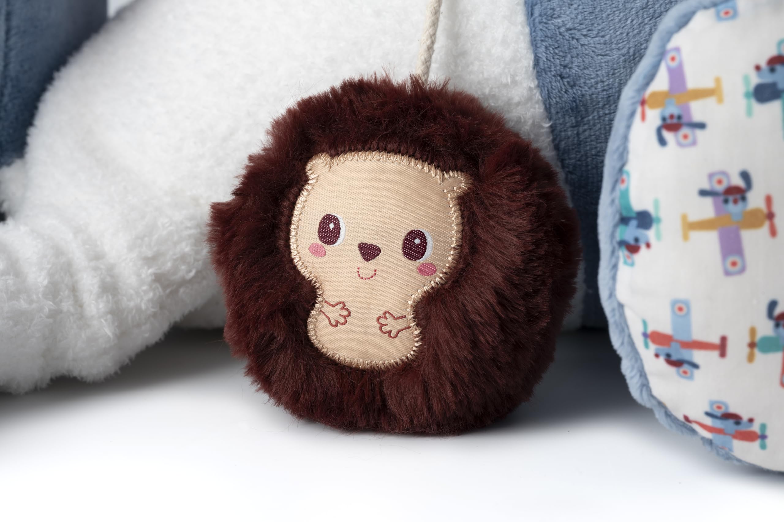 LILLIPUTIENS - Maxi Perro de Peluche de Actividades - Ideal para Decorar la habitación y Jugar - Altura 55cm - Múltiples Sonidos y Actividades - Materiales Suaves - 87cm - A Partir de 6 Meses