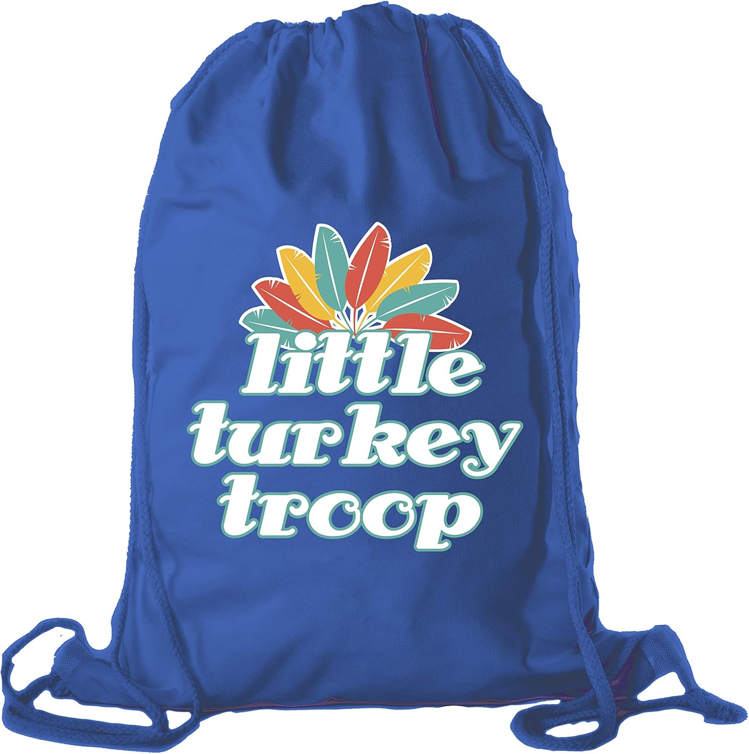 Mato & Hash Little Turkey Troop Cotton Bag, Thanksgiving Party Bag, Funny Party Cotton Bags