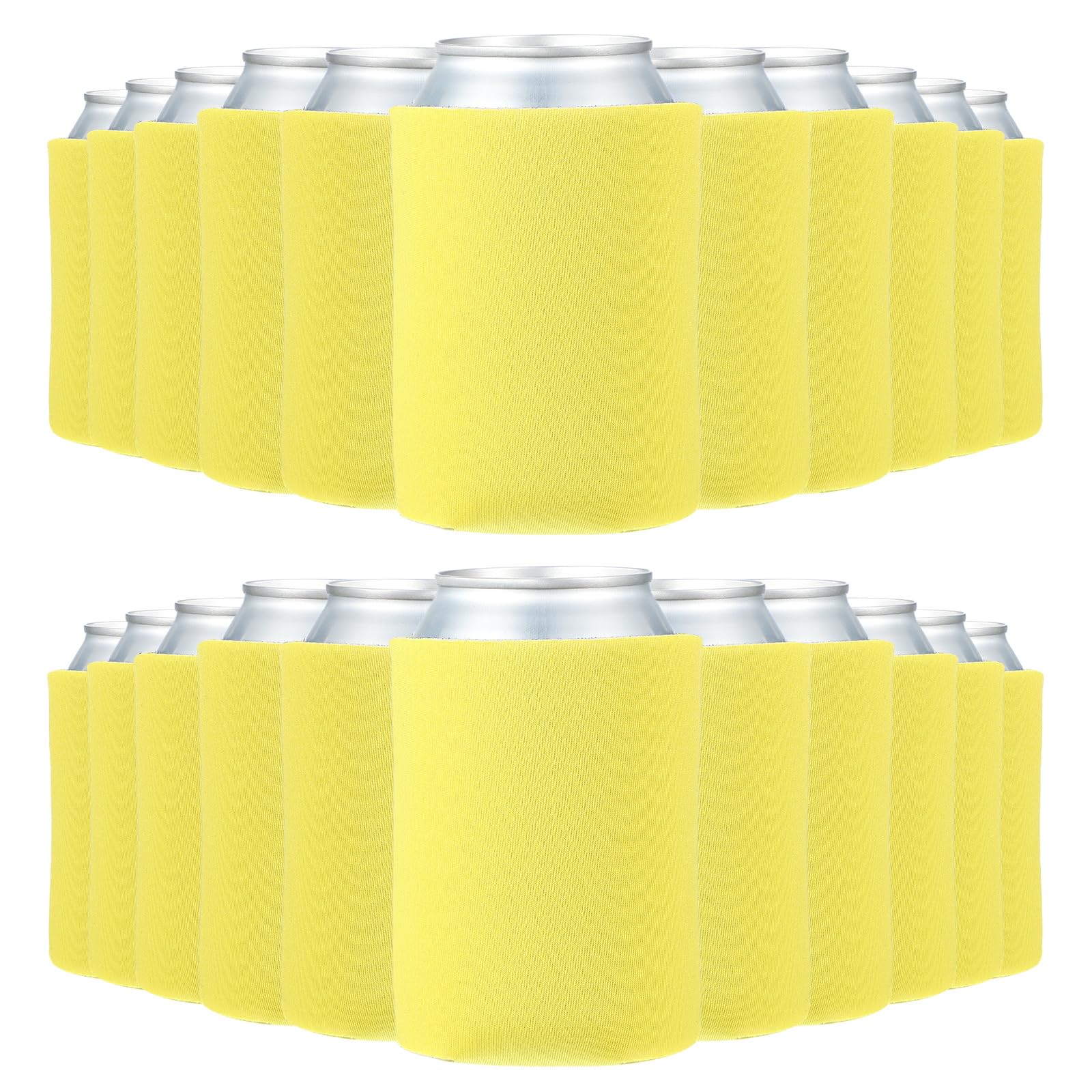 PATIKIL Blank Beer Can Cooler Sleeves