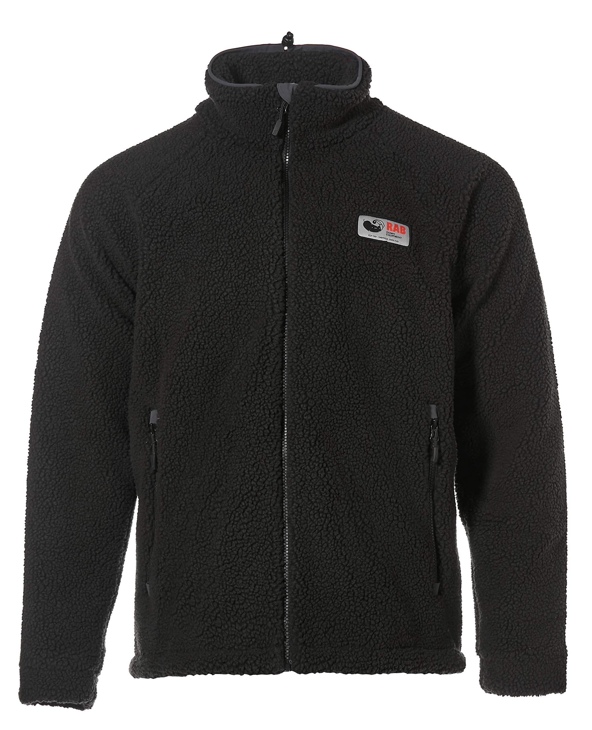 Rab Men's Original Pile Lightweight Fleece Jacket for Trekking & Climbing - Black - Small
