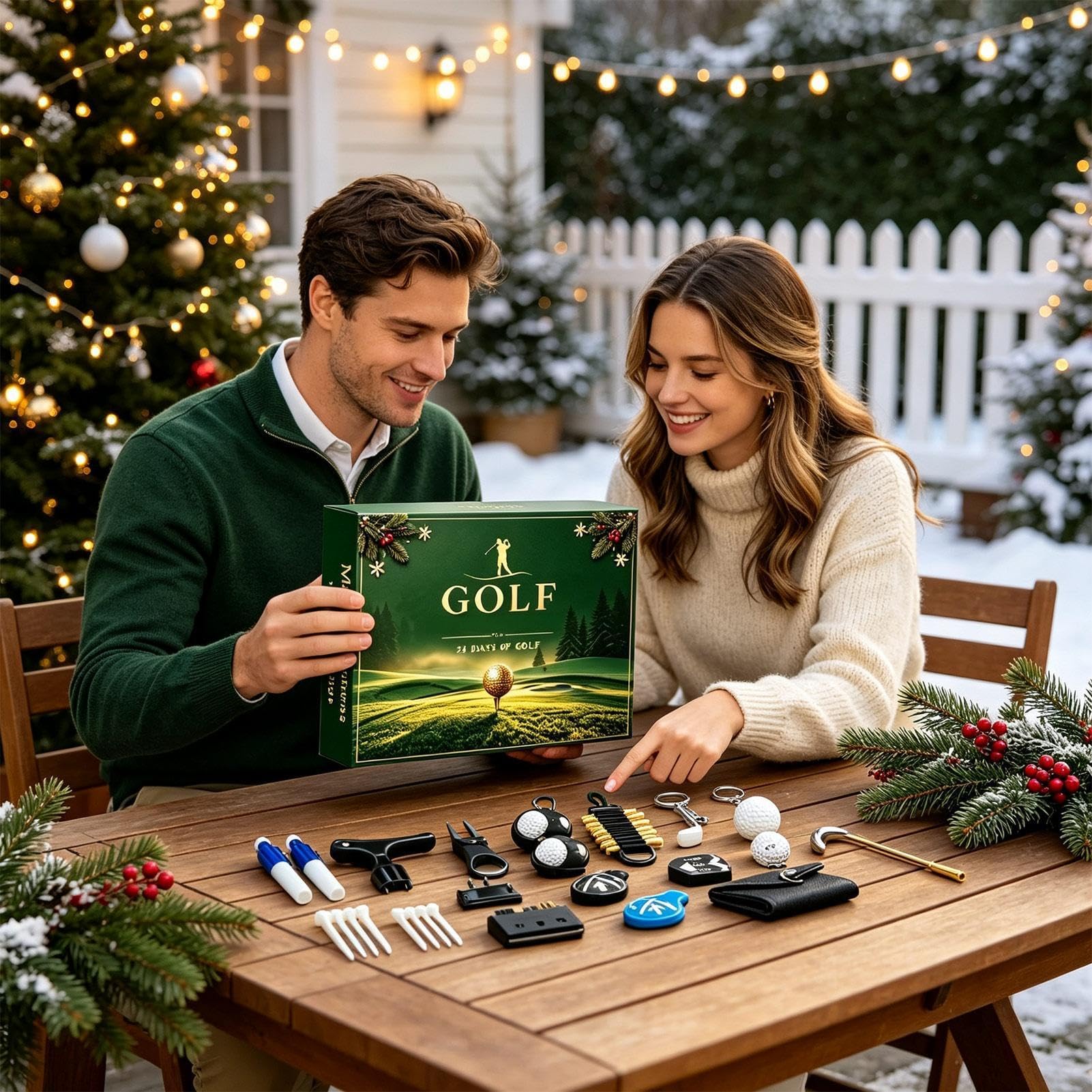 Calendario di Natale Golf Avvento 24 Giorni Golf Accessori
