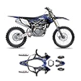 Kungfu Graphics Custom Decal Kit for YZ250FX YZF250X YZ 250FX 2025-2026 Dirt Bike, YMYZF254523N018-KR
