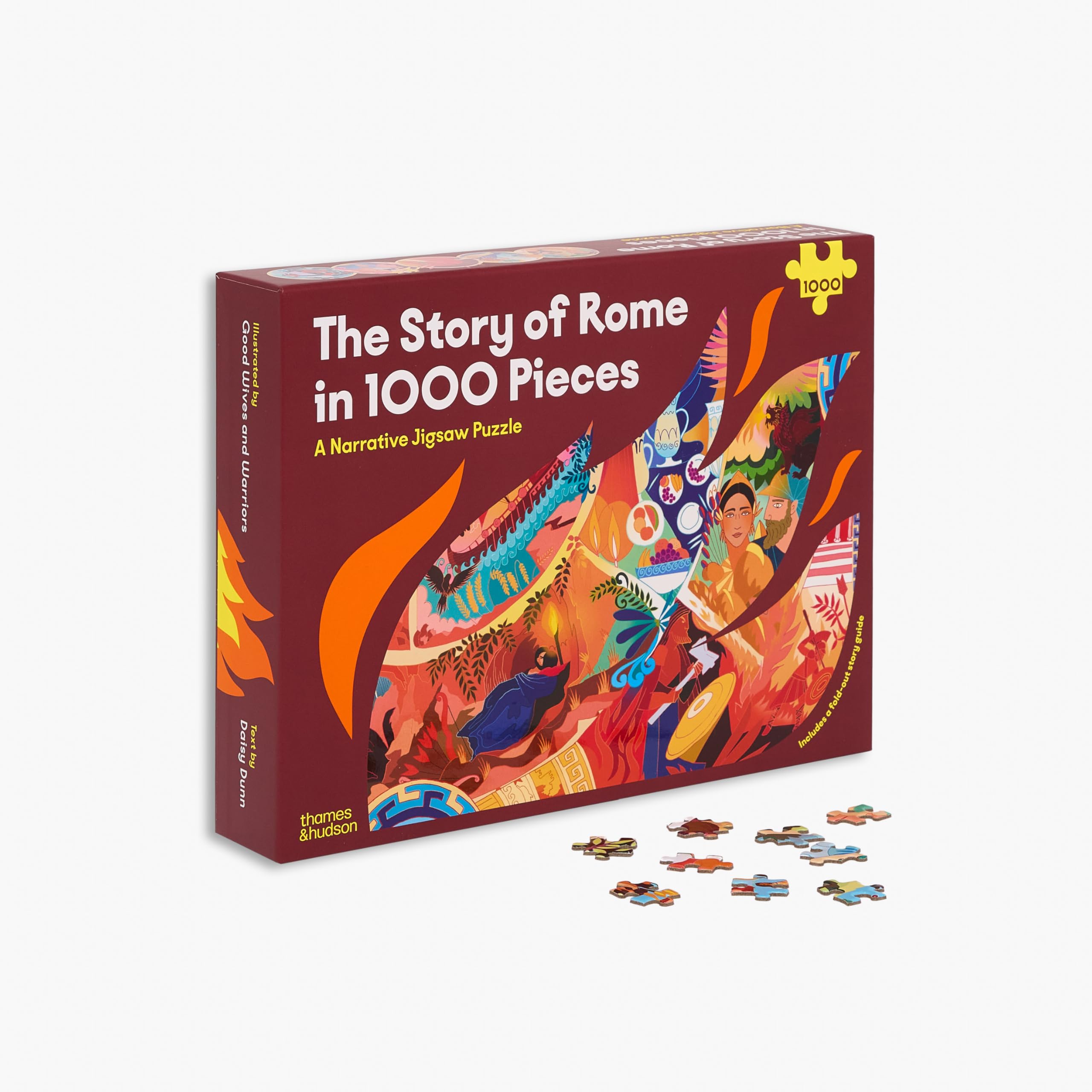 Amazon.com: Thames & Hudson The Story of Rome in 1000 Pieces: A