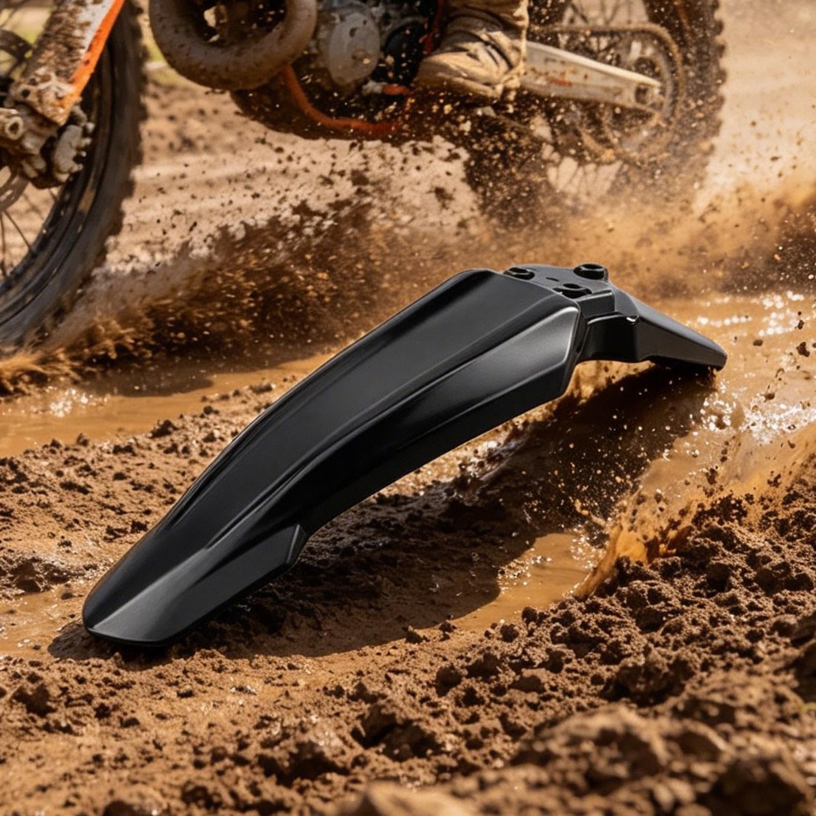 Parafango Moto Leggero Antipolvere | Parafango Anteriore Moto per Viaggio e Turismo, Guida Ogni , Avventure, Fai da Te, Uso Quotidiano , Officine Meccaniche