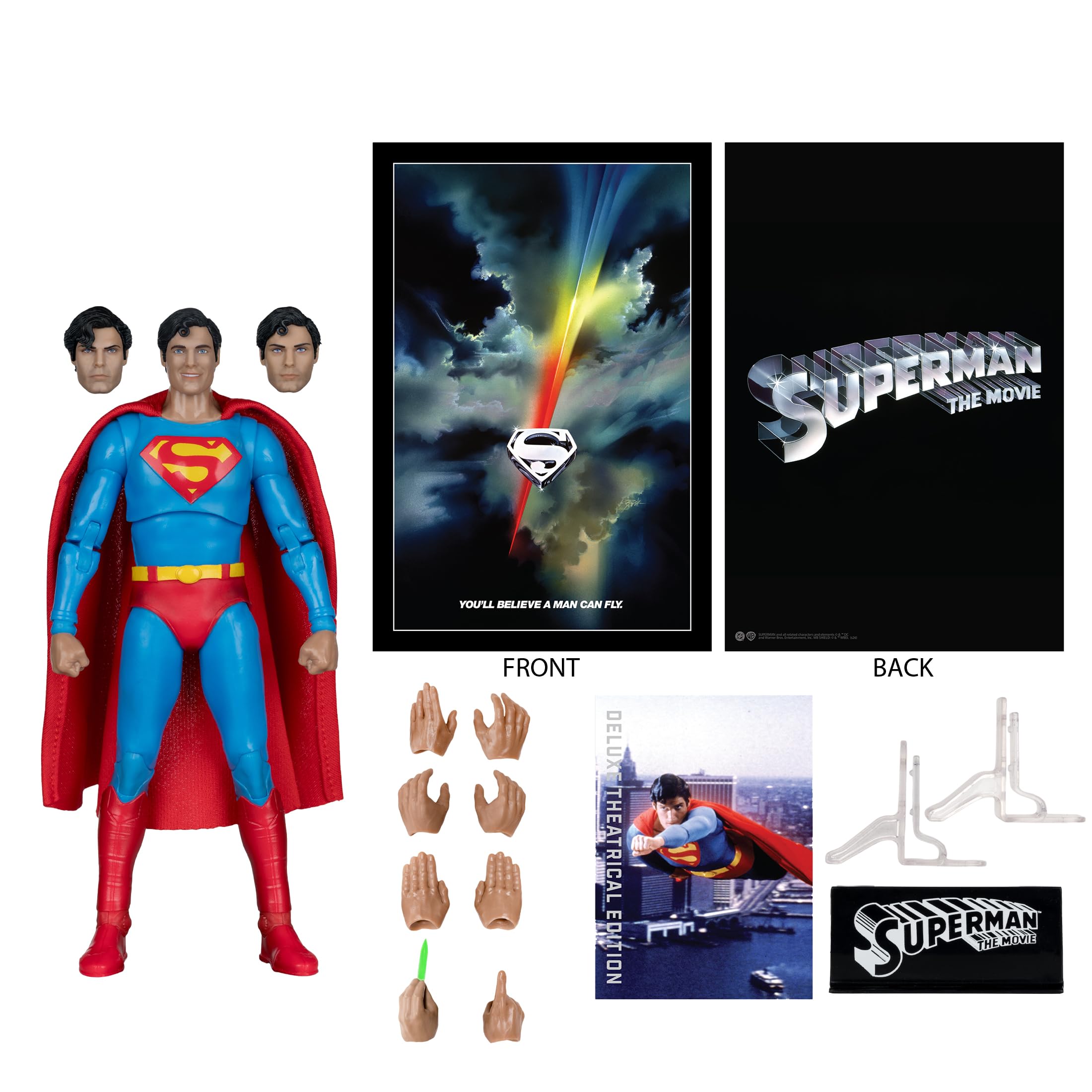 McFarlane -DC Theatricall Deluxe 7IN - Superman 1978