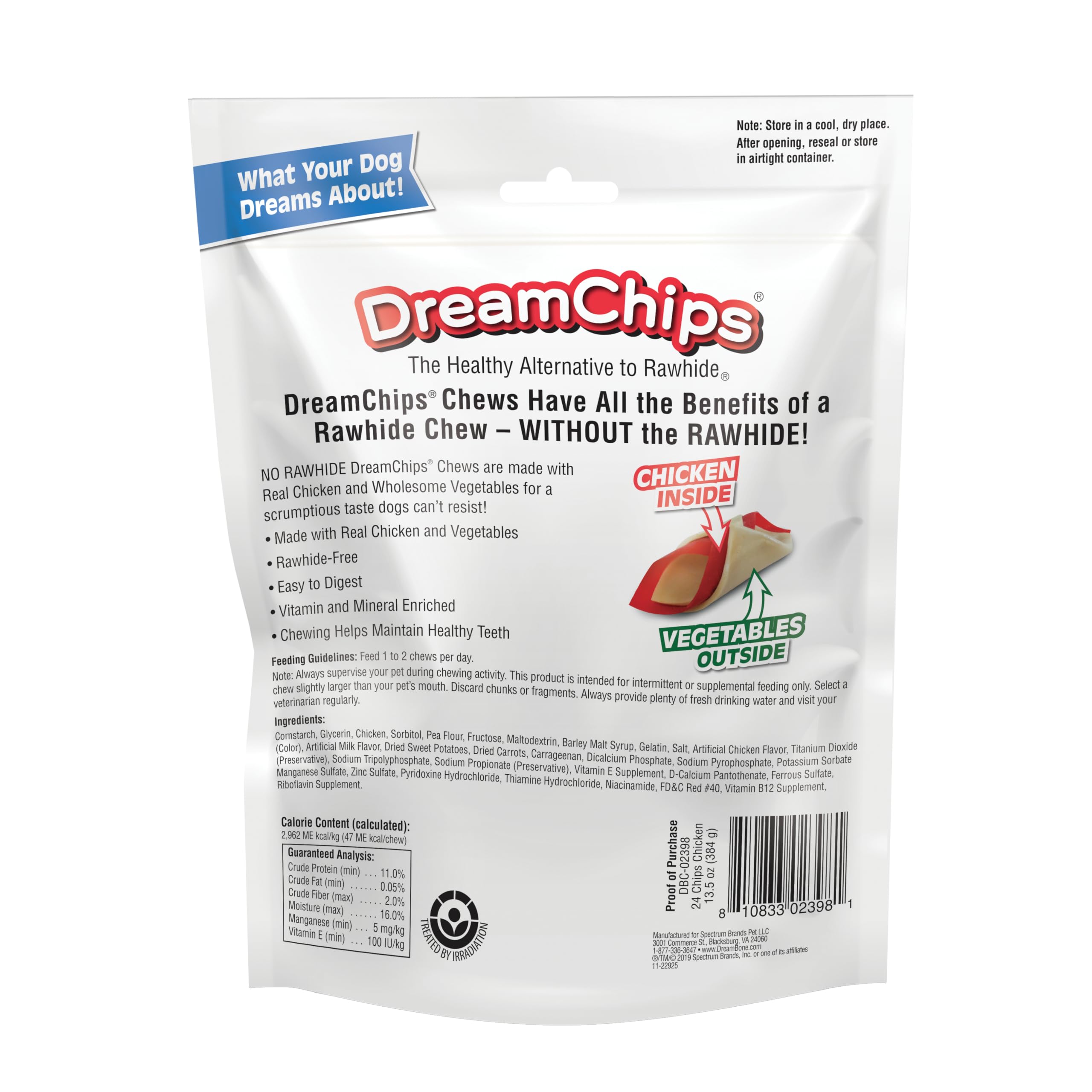 SmartBones dreamchips Pollo Perro Chew