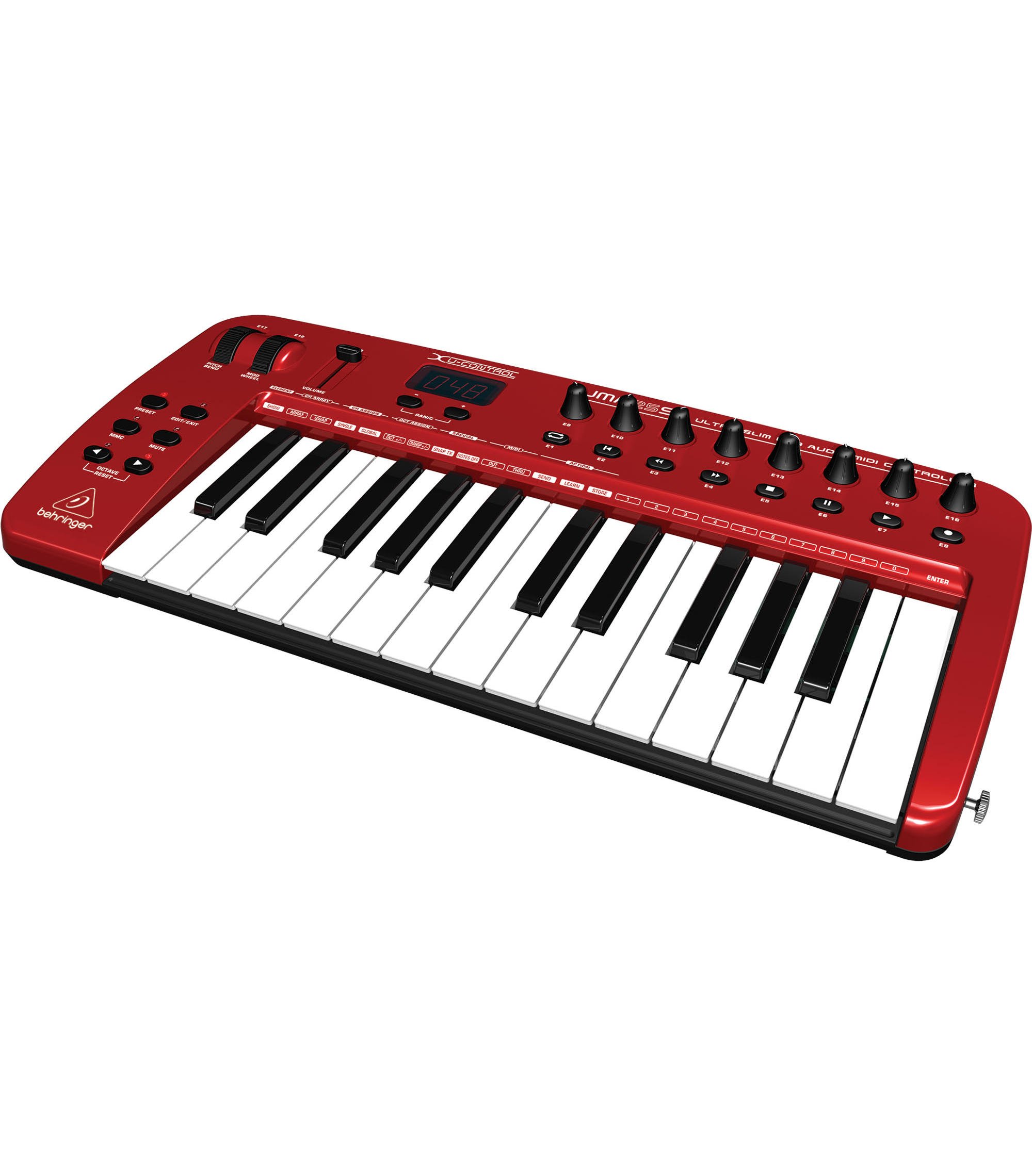 Behringer UMA25S - Controlador Midi (plástico, USB, 25 Teclas), Color Negro