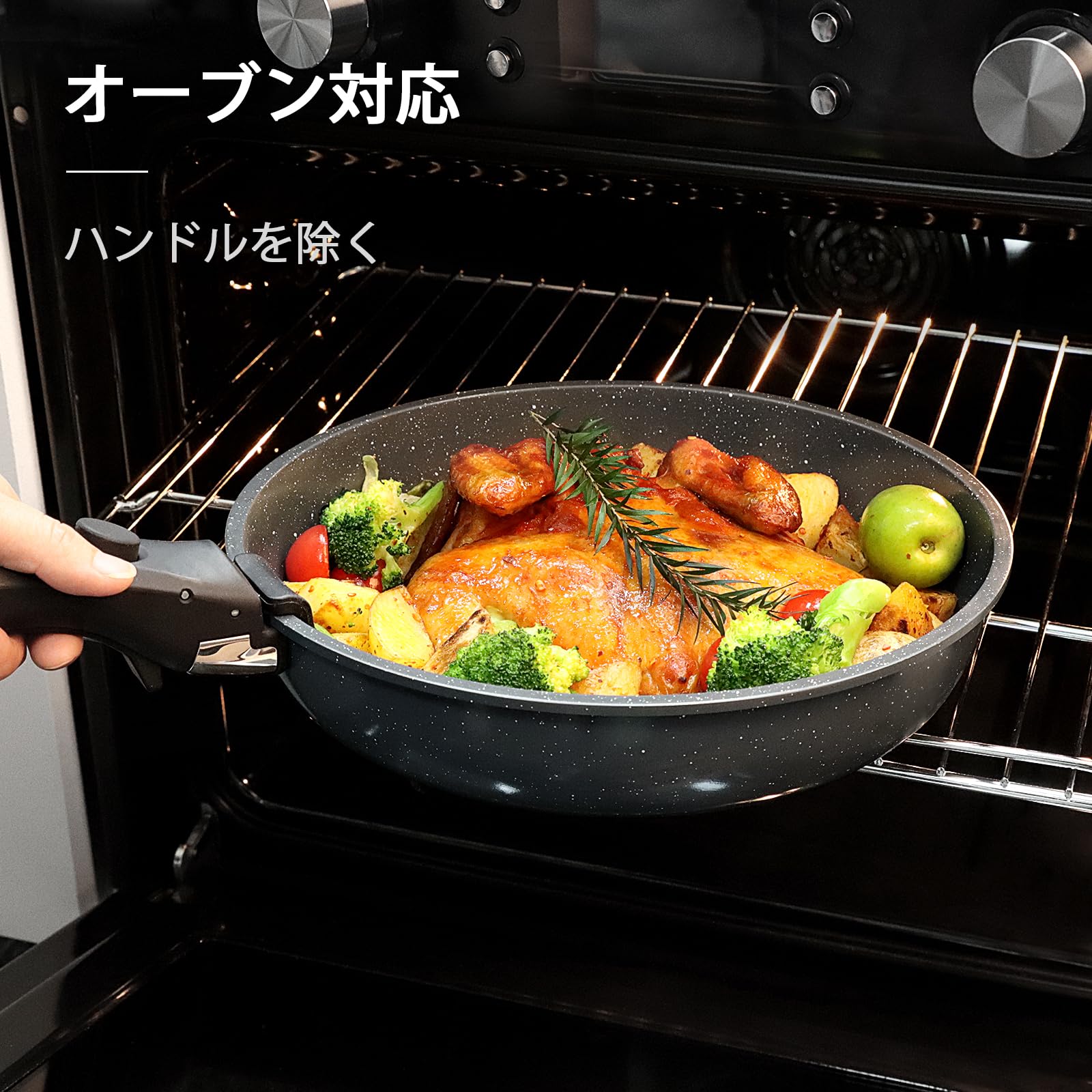 Amazon.co.jp: GiPP セラミックコーティング フライパン セット 11点