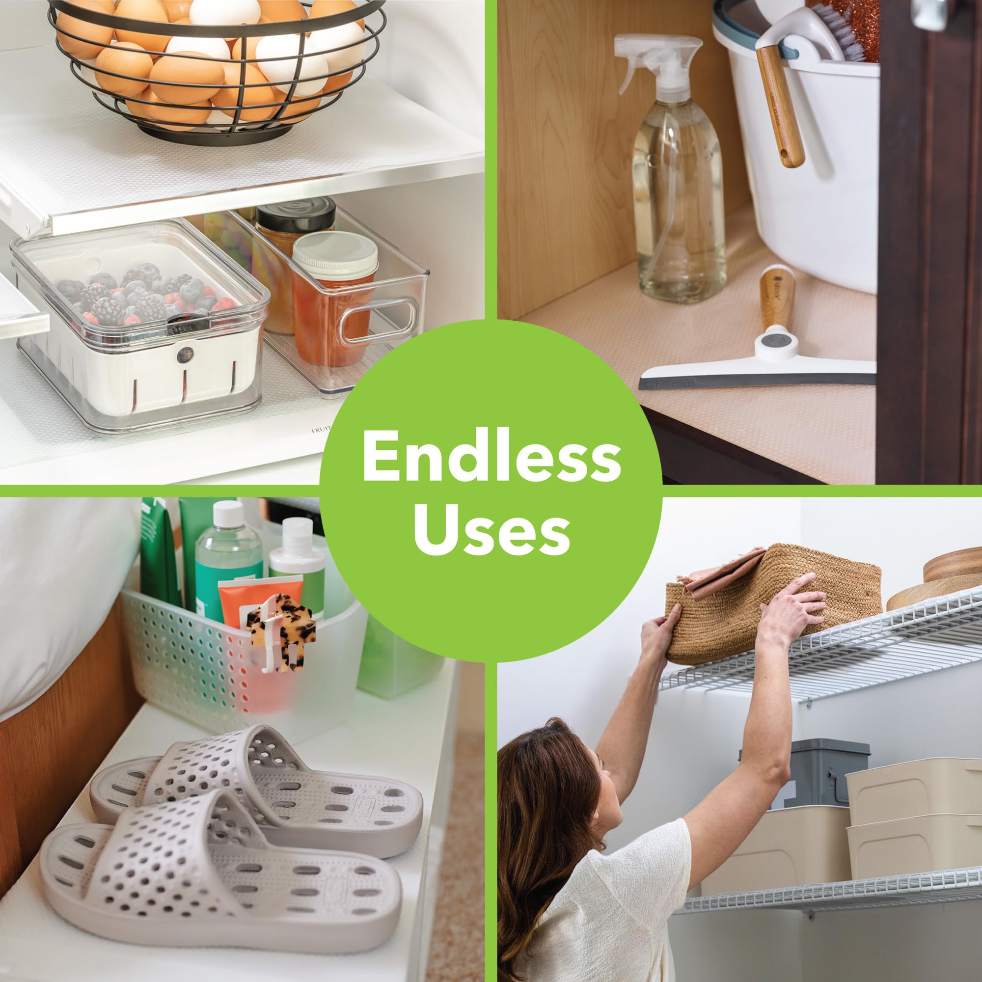 Duck Shelf Liner - Clear, Non-Adhesive -9 Duck Shelf Liner - Clear, Non-Adhesive -9