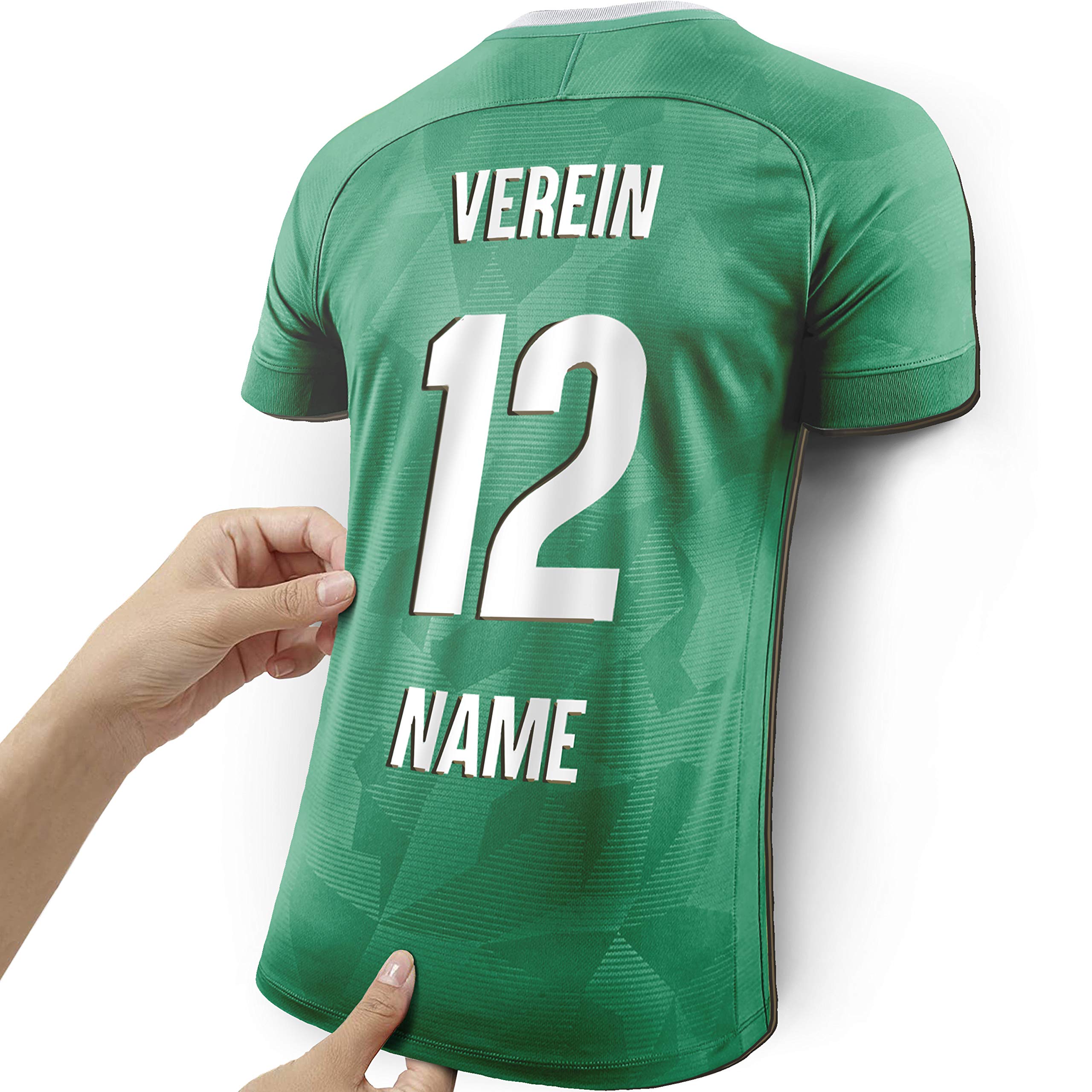 Elbeffekt Trikotlampe für Wetzlar Fans aus Holz - personalisierbares Geschenk - schenke Dein individuellen Wetzlar Fanartikel aus Echtholz