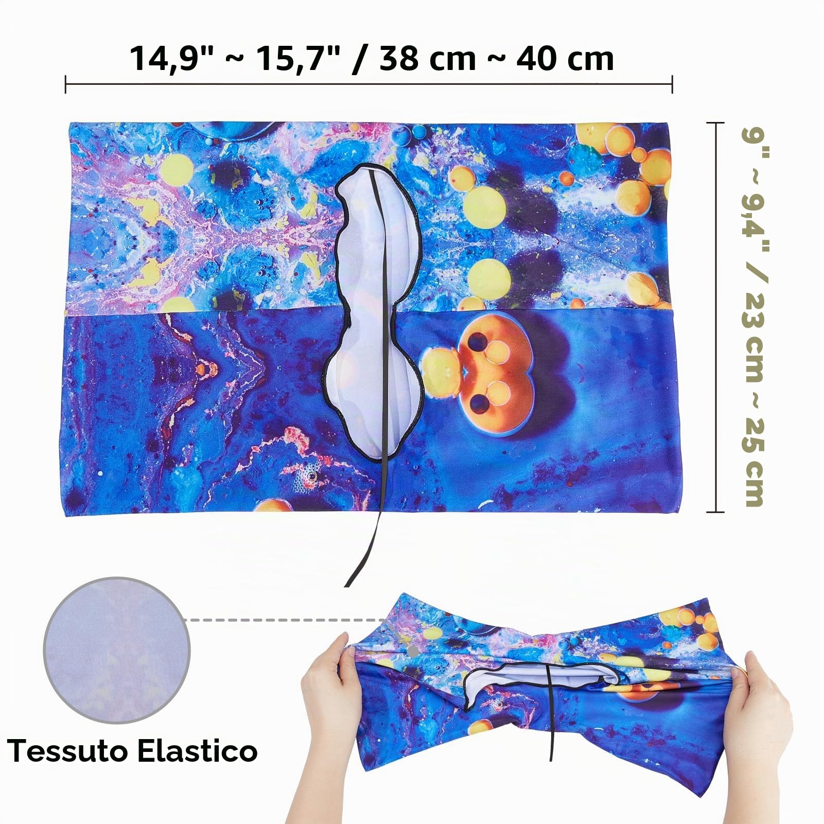 CRASPIRE Copertina per Libri Elasticizzata A Forma di Tartaruga Animale Marino Lavabile Riutilizzabile Grande in Nylon Adatta per Libri con Copertina Rigida da 9 x 11 Pollice per Studenti in Classe
