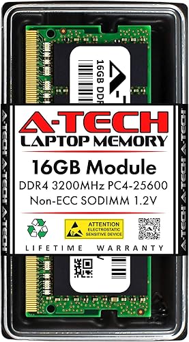 Miniatura 8 de A-Tech 8 GB de RAM para portátil Acer Nitro 5 AN515-57-57WX  DDR4 3200MHz SODIMM PC4-25600 (PC4-3200AA) módulo de actualización de memoria