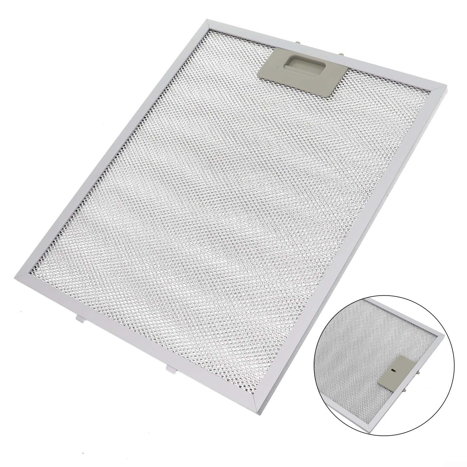 Afzuigkapfilters 340x270x9mm 5-laags metalen gaasvetfilter