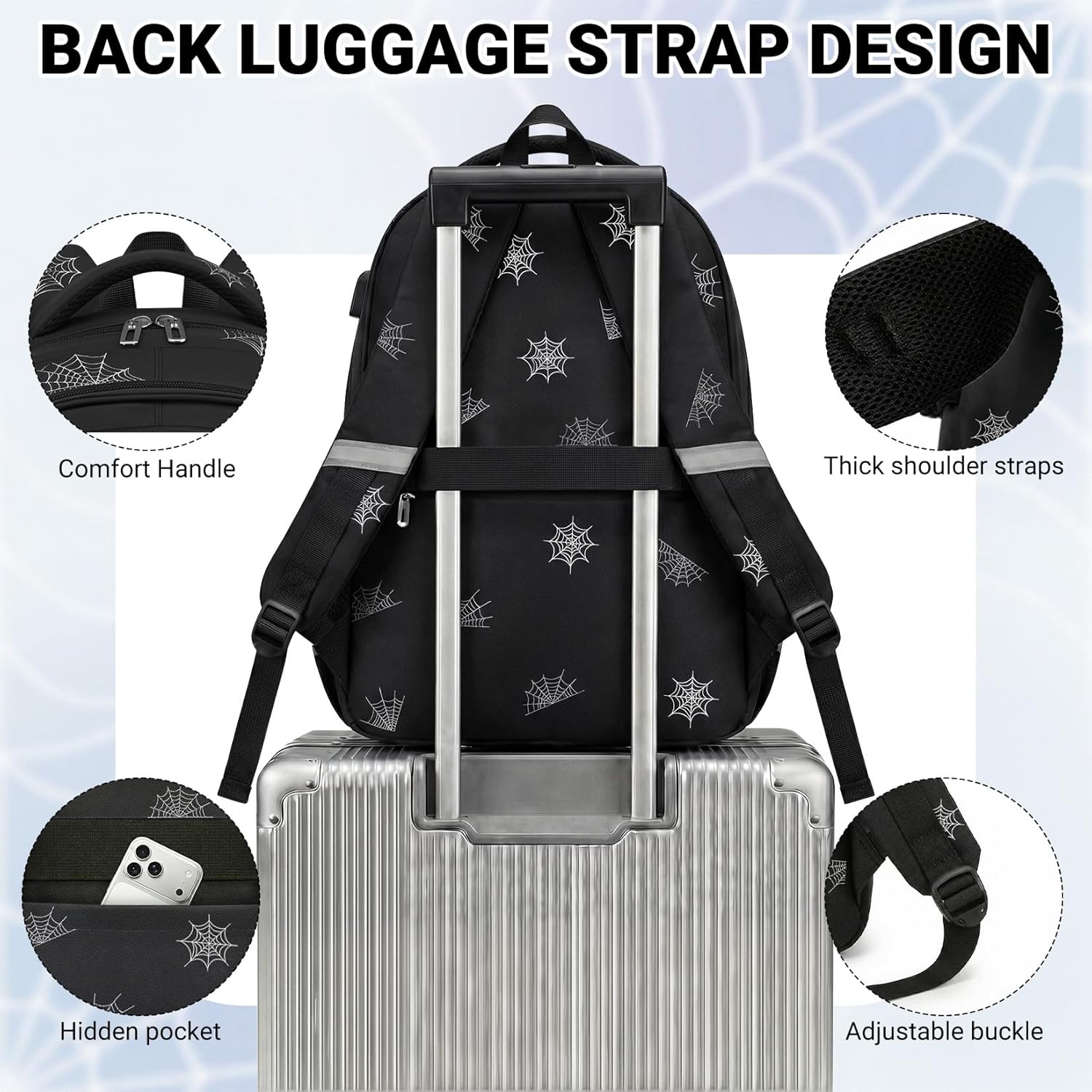 Kids Backpack for Boys - Cool Boys Backpack for Elementary, Middle and High School - 18″ Large Capacity Students Bookbag Travel Daypack with Multiple Pockets
