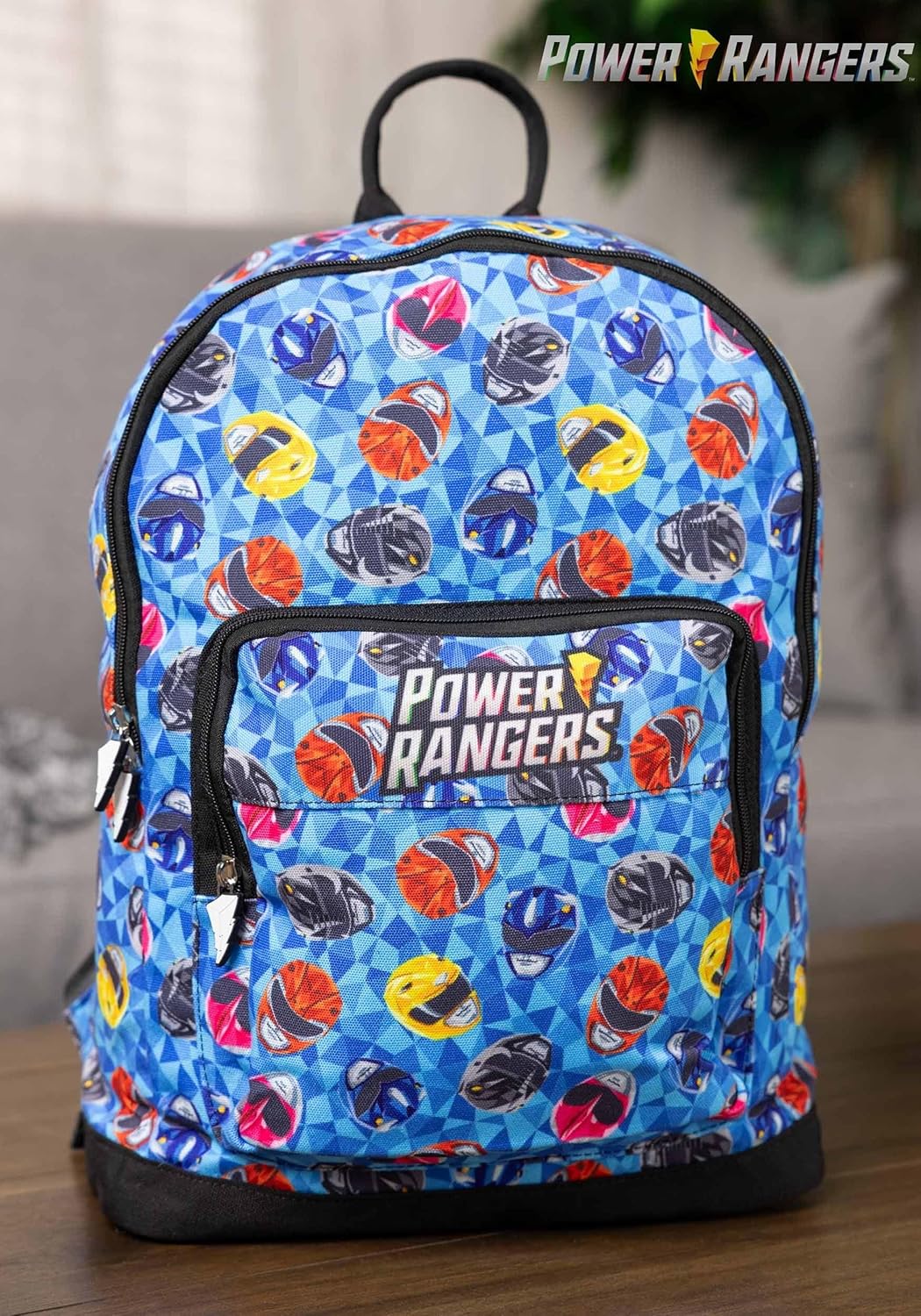 Power Rangers Backpack All Over Printed Power Rangers Characters