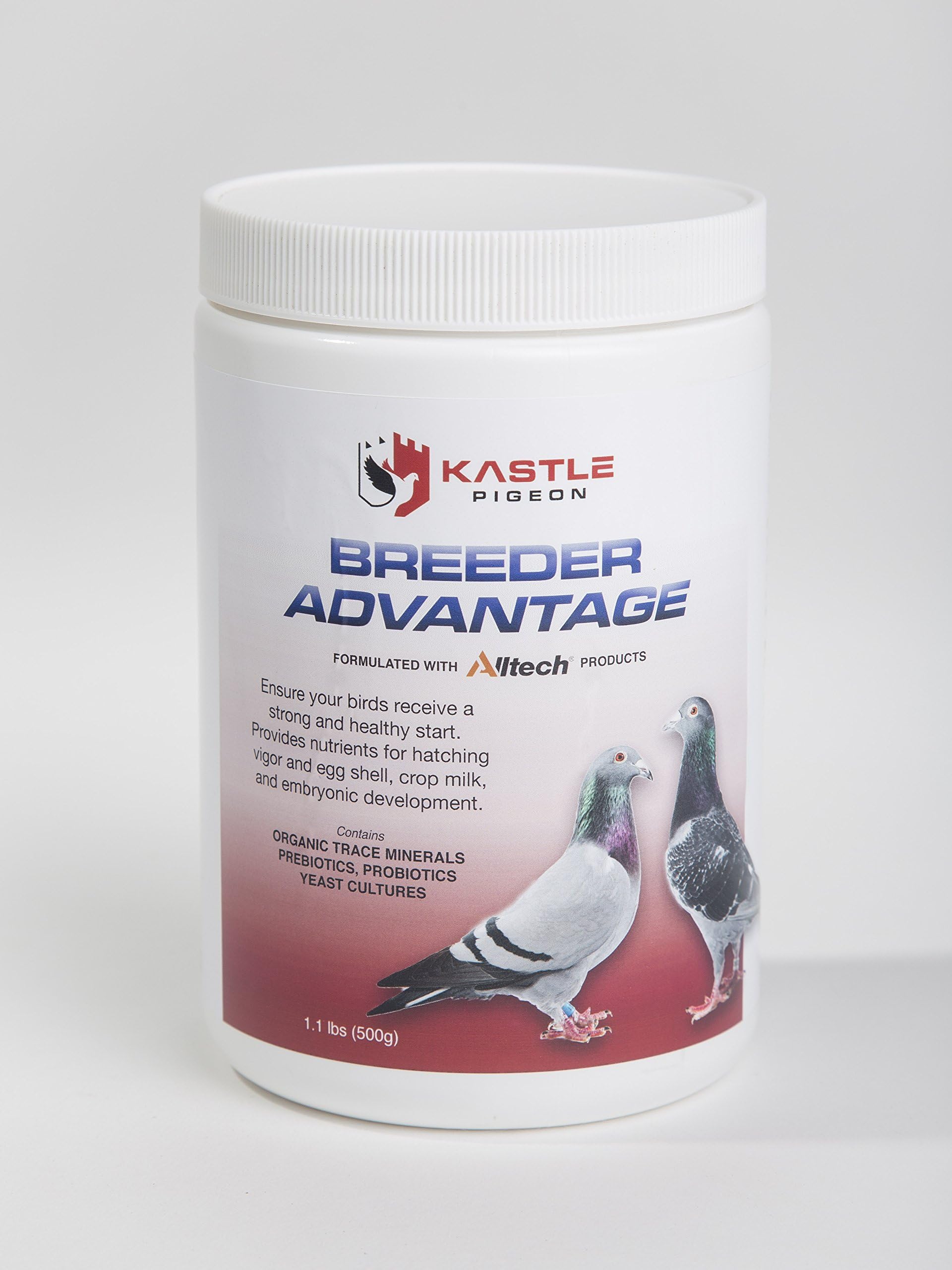 Breeder Advantage Pigeon Probiotics, Prebiotics, and Minerals for Naturally Healthy Pigeons Without Medicine